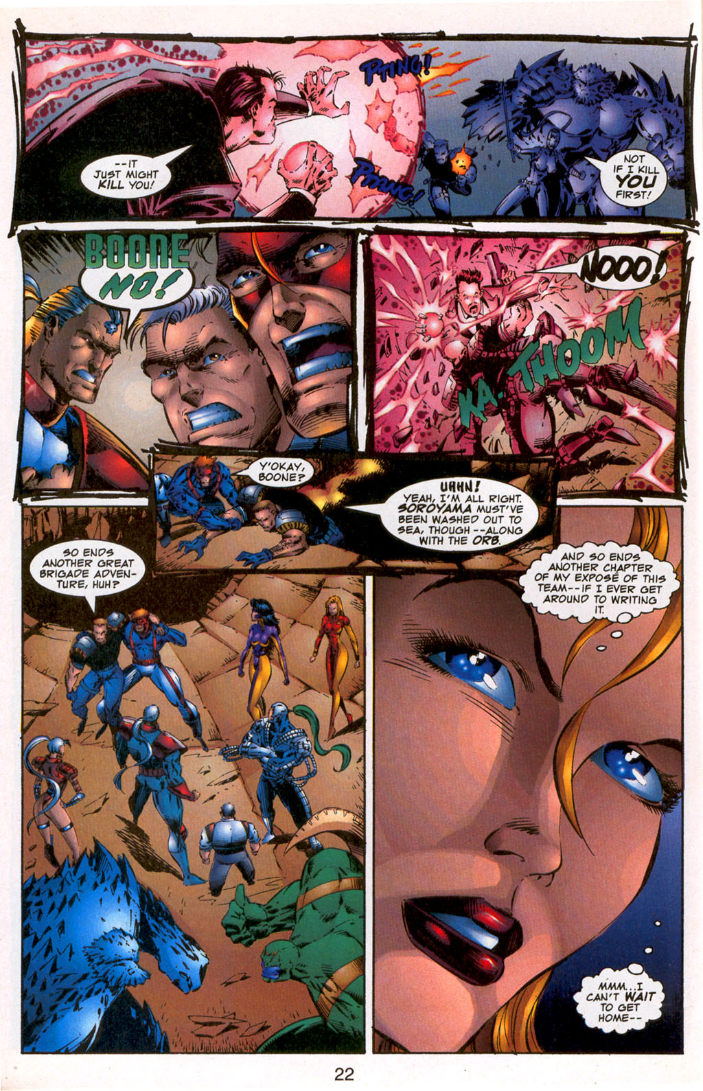 Read online Brigade (1993) comic -  Issue #12 - 26