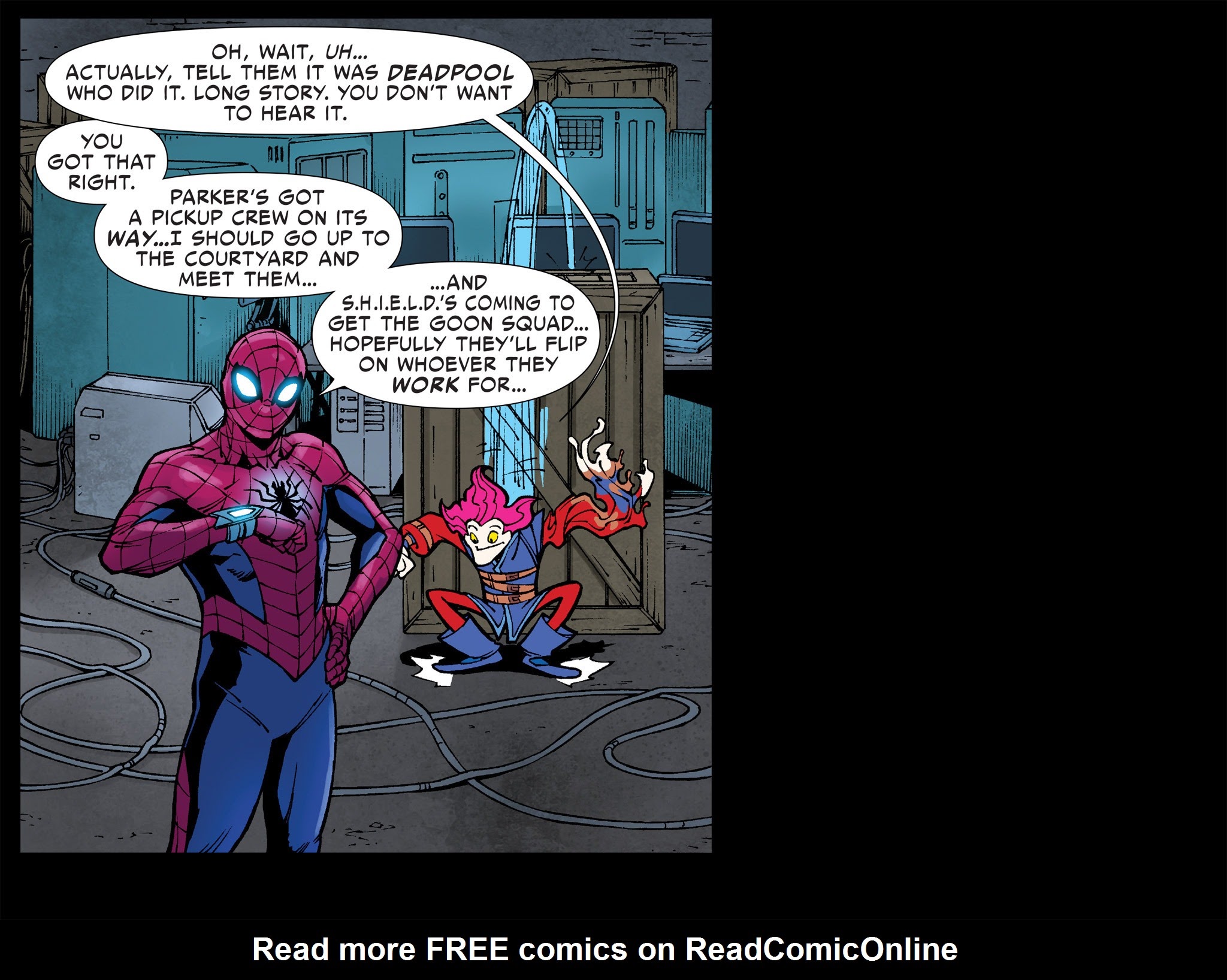 Read online Slapstick Infinite Comic comic -  Issue # _TPB - 71