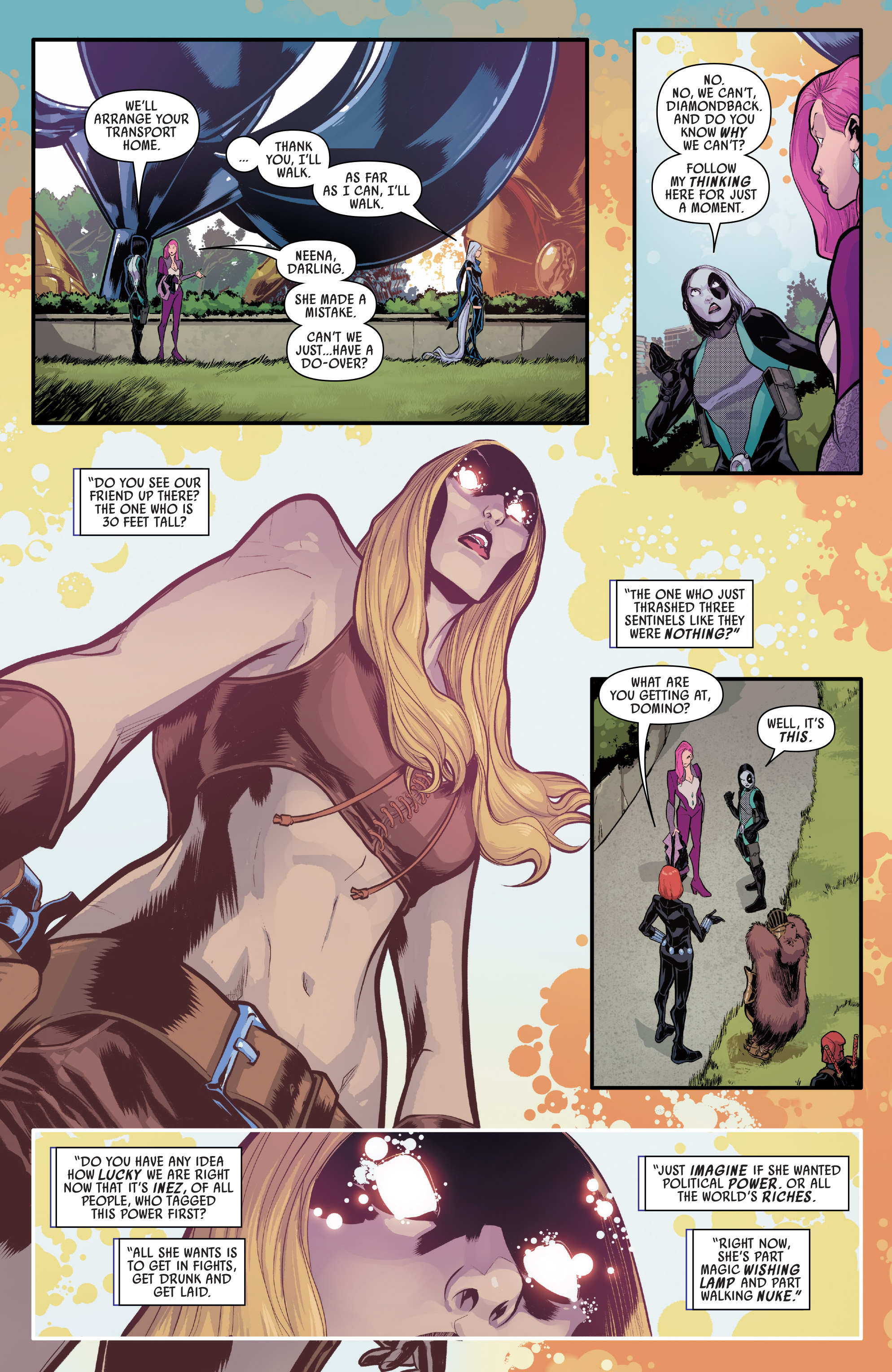 Read online Domino: Hotshots comic -  Issue #4 - 12