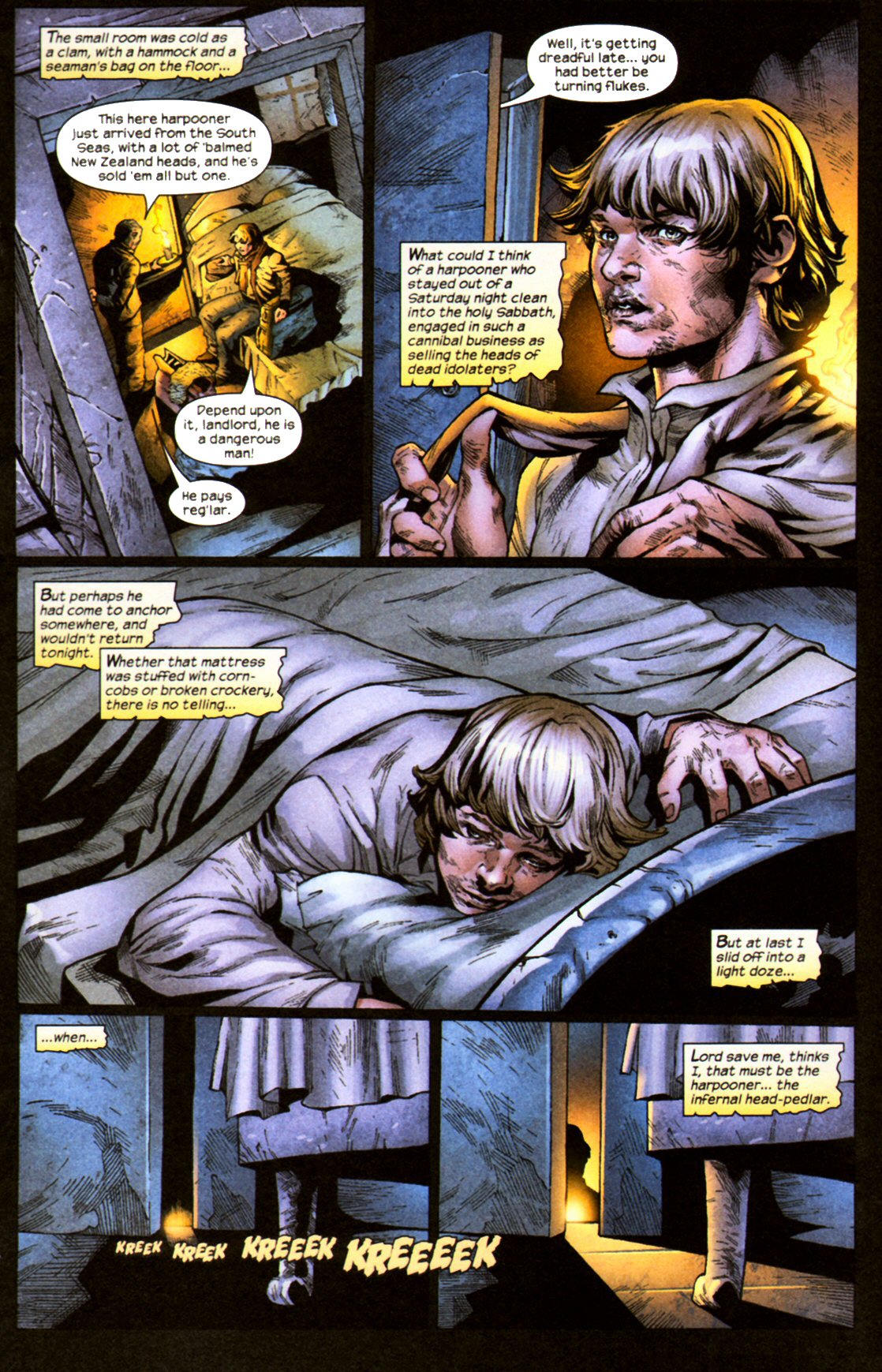 Read online Marvel Illustrated: Moby Dick comic -  Issue # TPB - 13