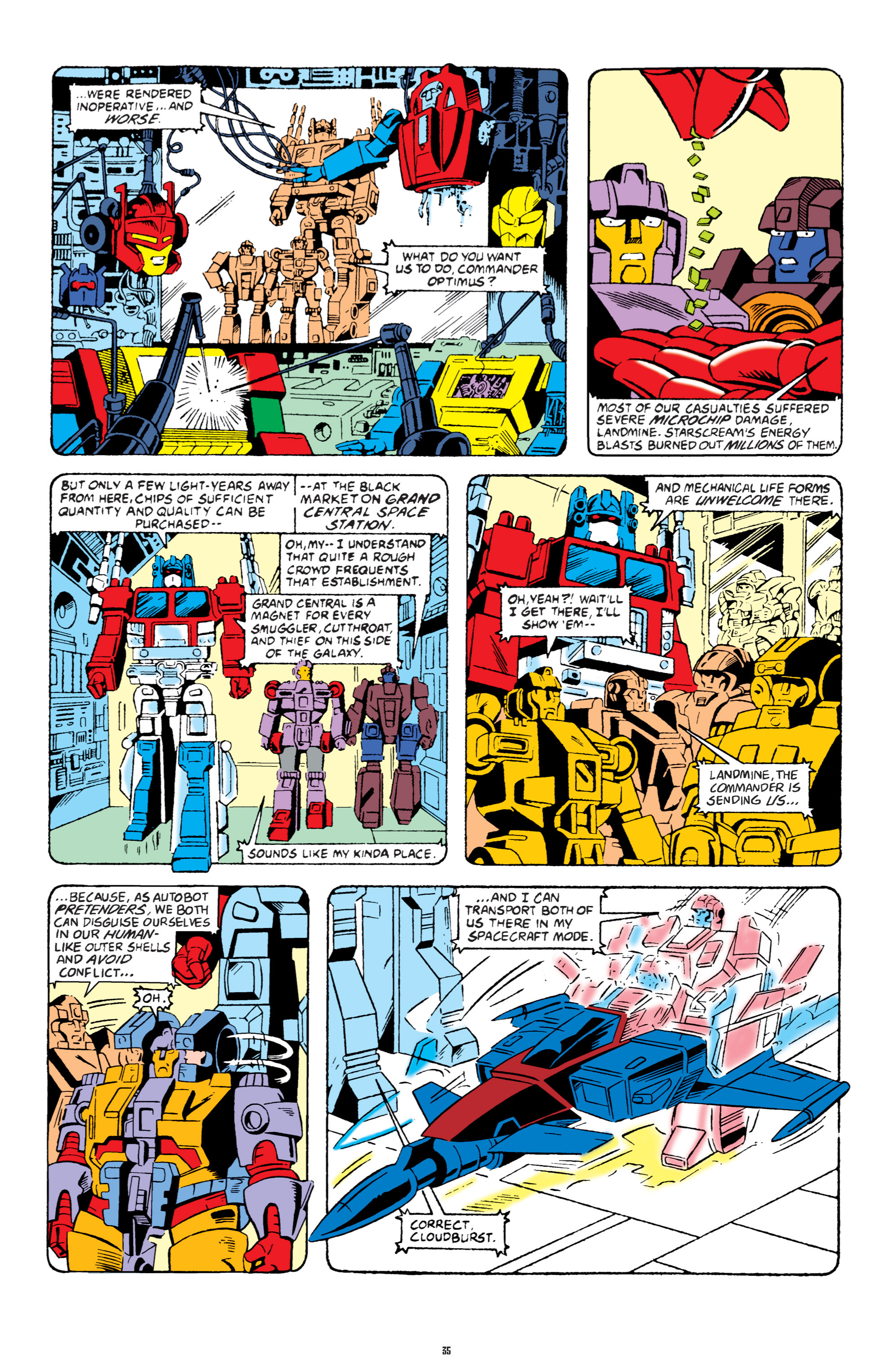 Read online The Transformers Classics comic -  Issue # TPB 5 - 36