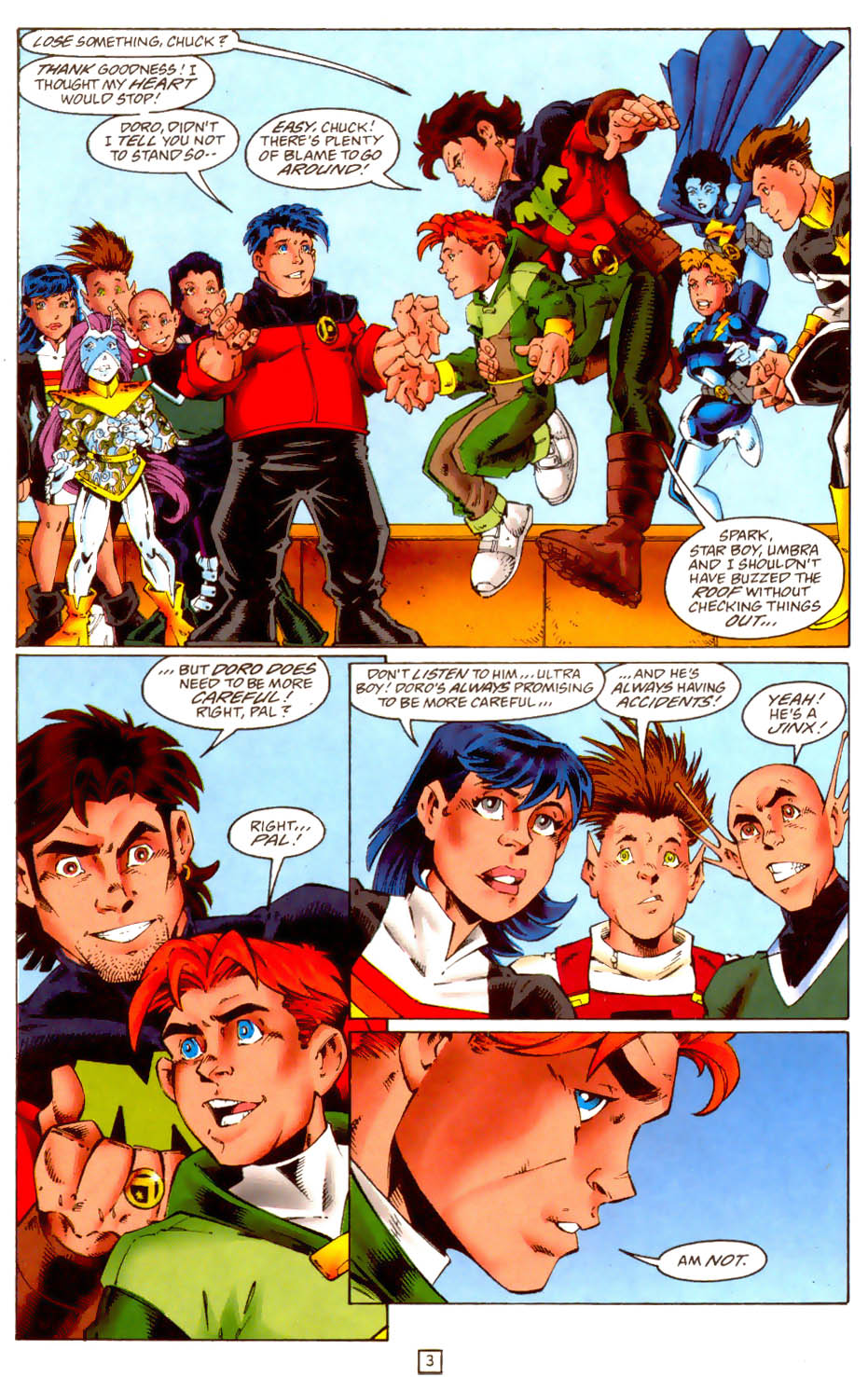 Read online Legends of the Legion comic -  Issue #1 - 4