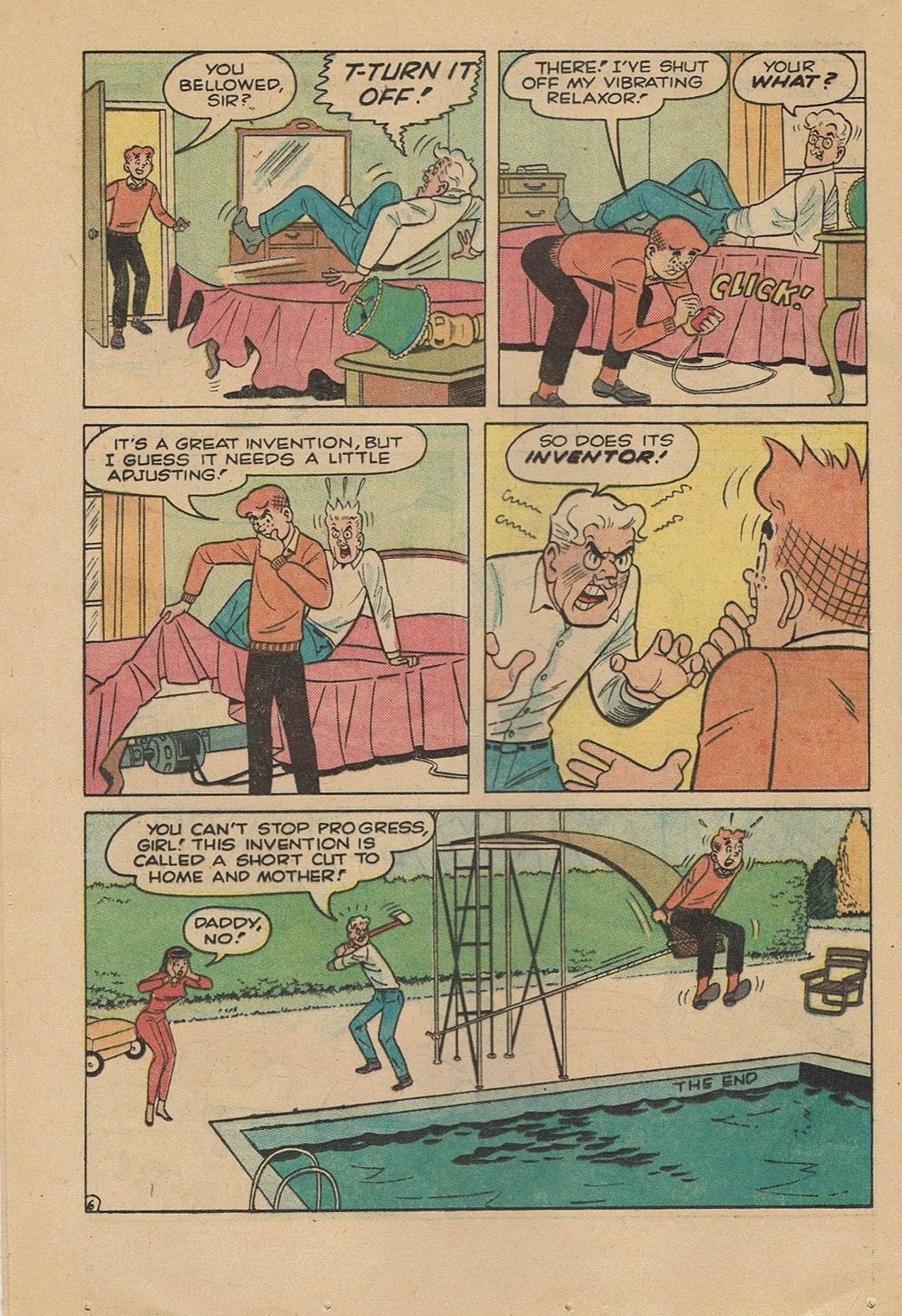 Read online Pep Comics comic -  Issue #190 - 8