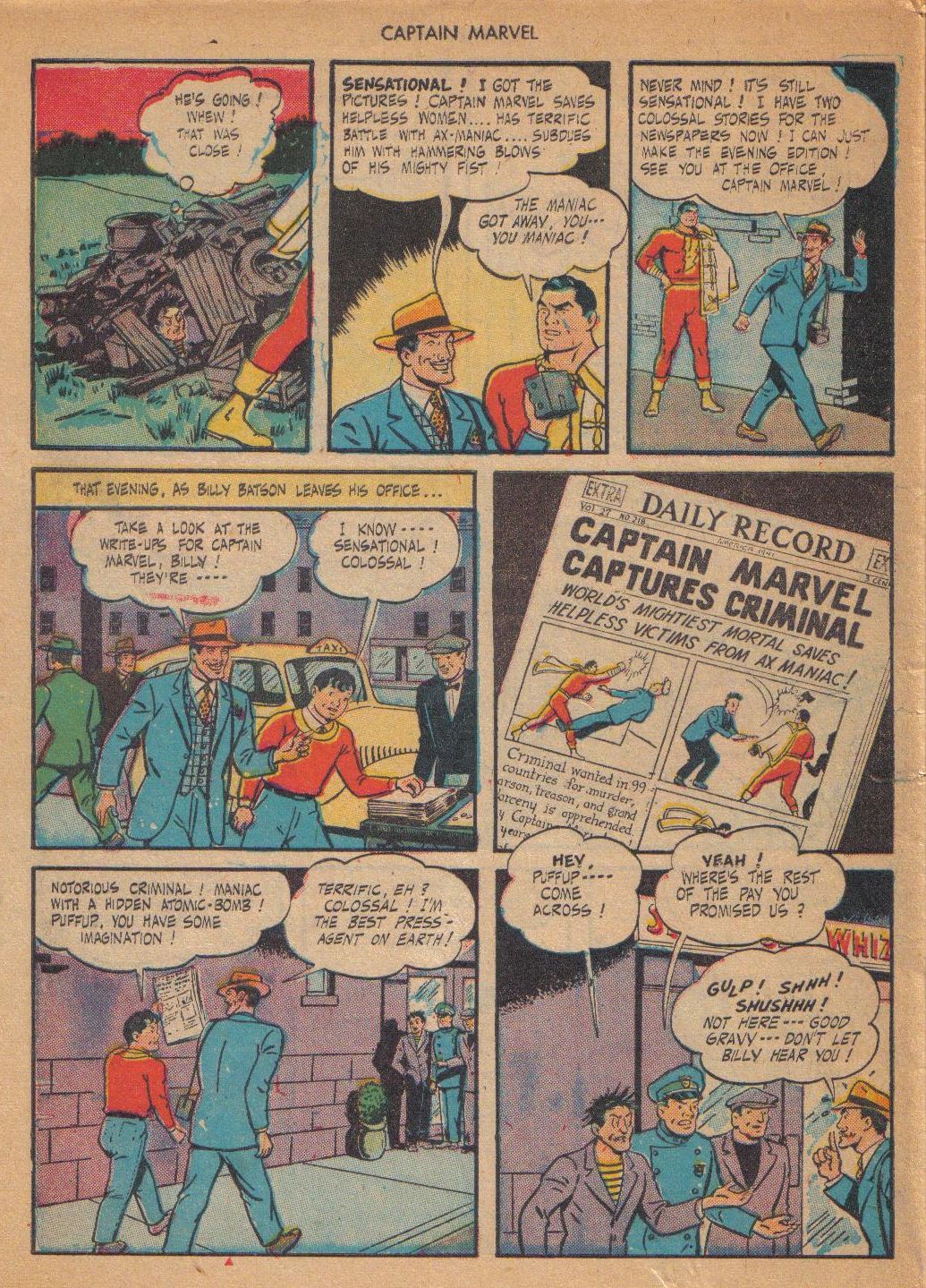 Read online Captain Marvel Adventures comic -  Issue #64 - 46