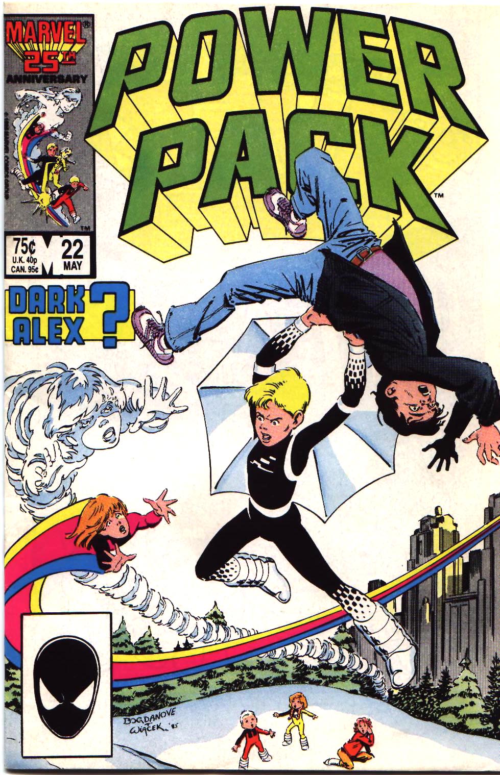 Read online Power Pack (1984) comic -  Issue #22 - 1