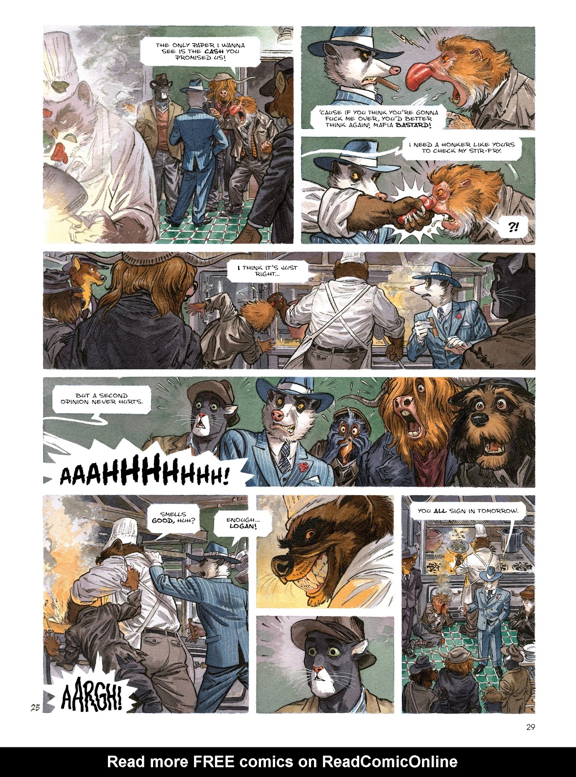 Blacksad: They All Fall Down · Part One issue TPB - Page 31