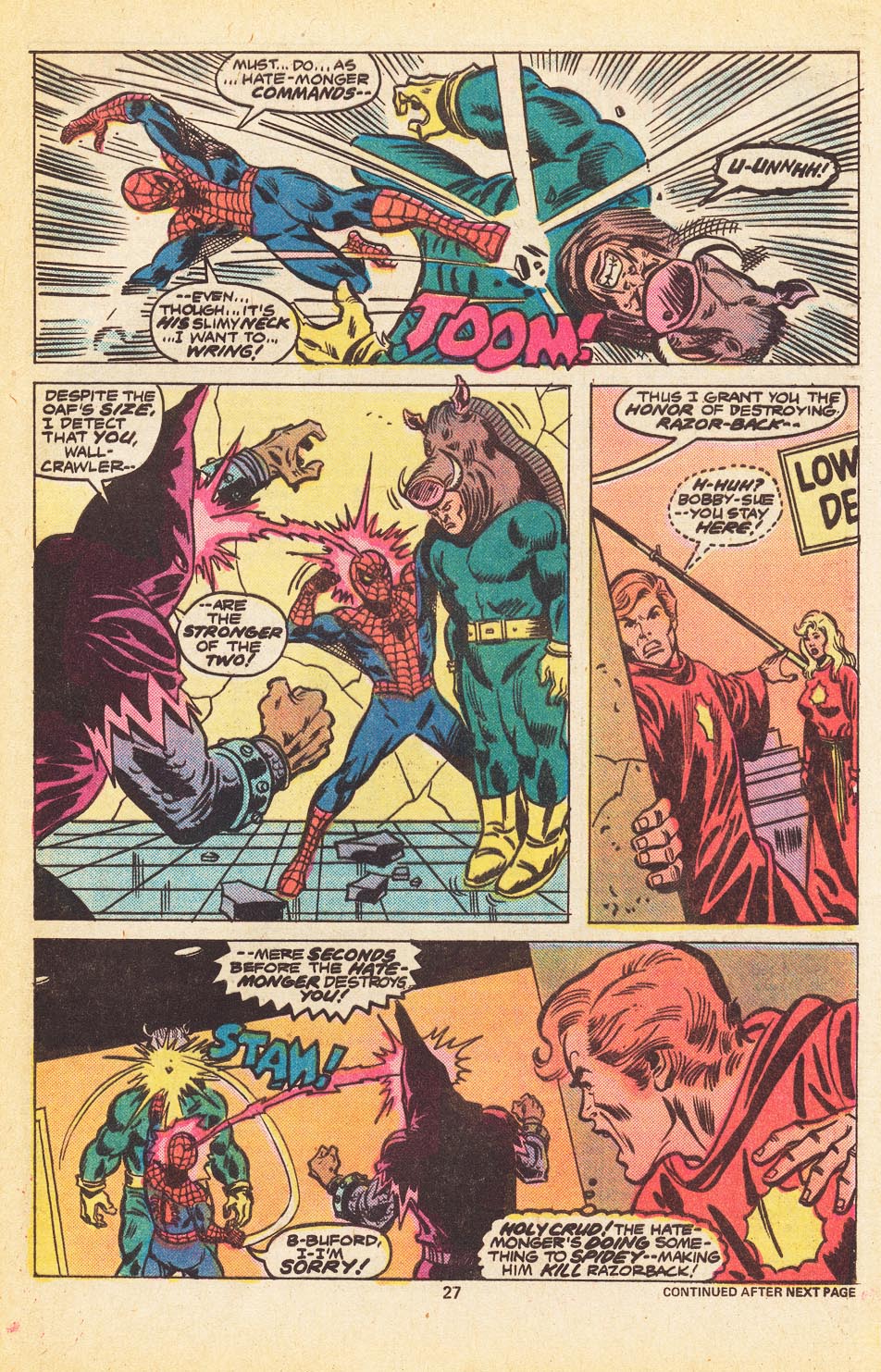 Read online The Spectacular Spider-Man (1976) comic -  Issue #14 - 19