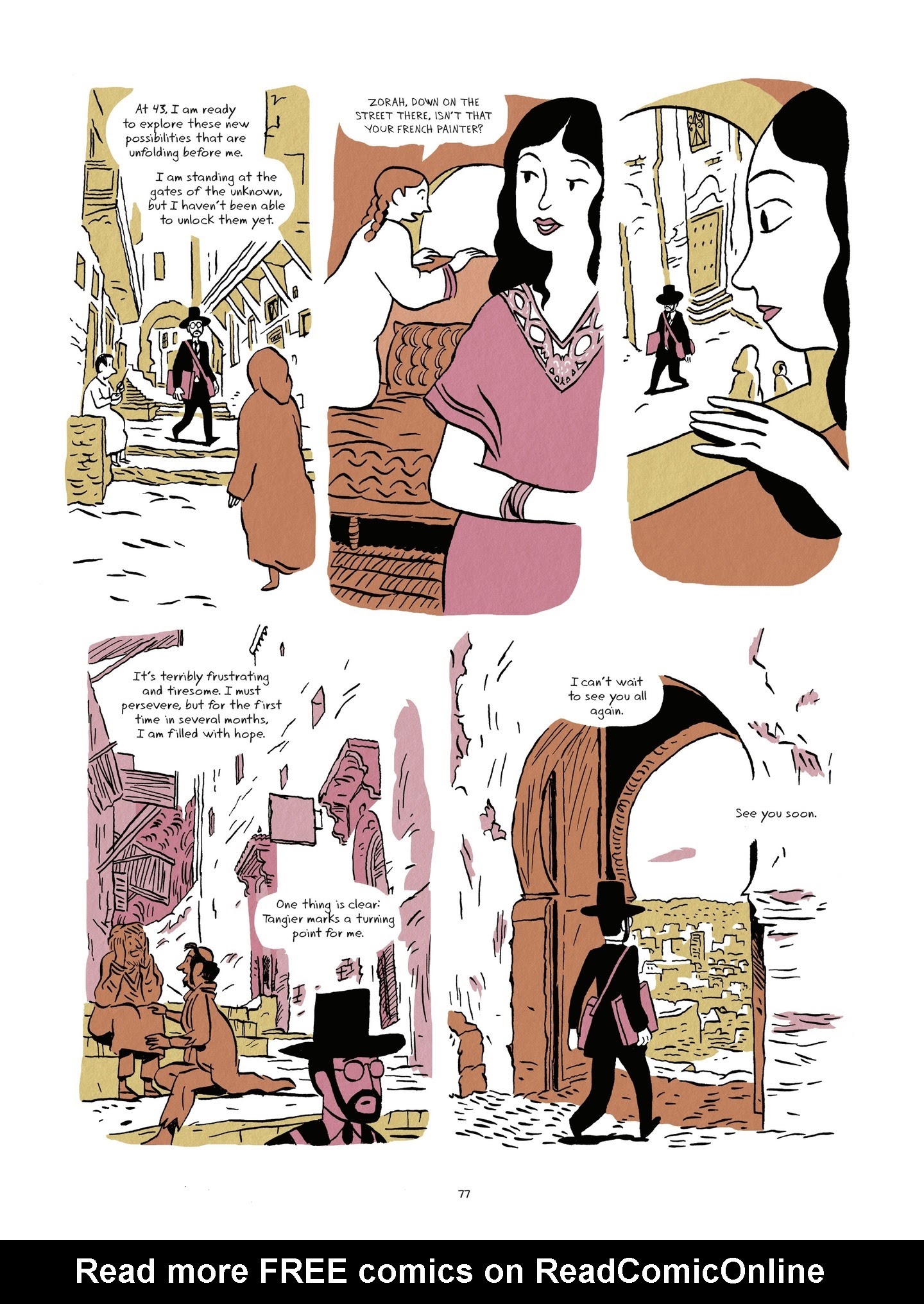 Read online Tangier in the Rain comic -  Issue # TPB - 76