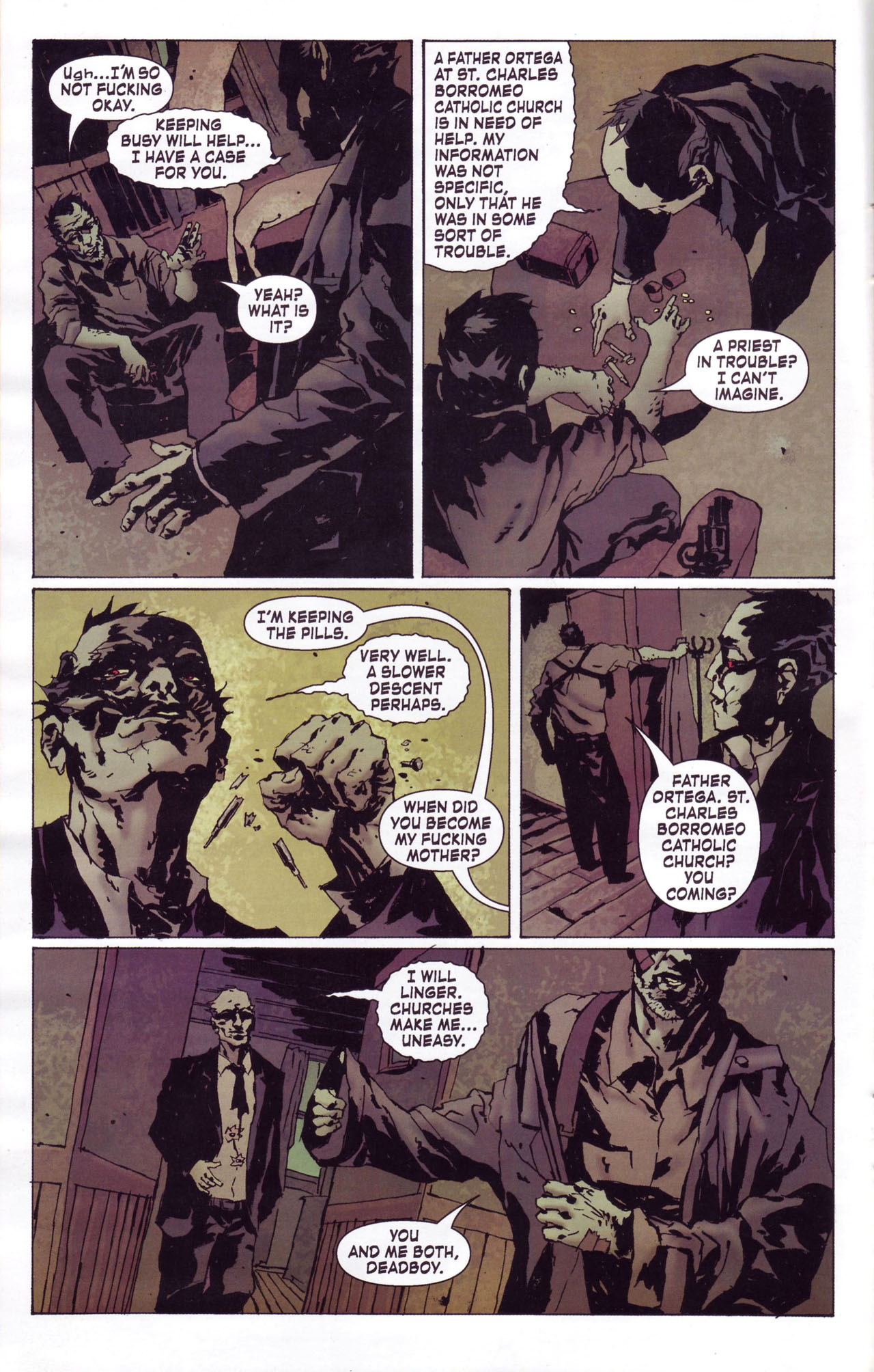 Read online Criminal Macabre: My Demon Baby comic -  Issue #1 - 12