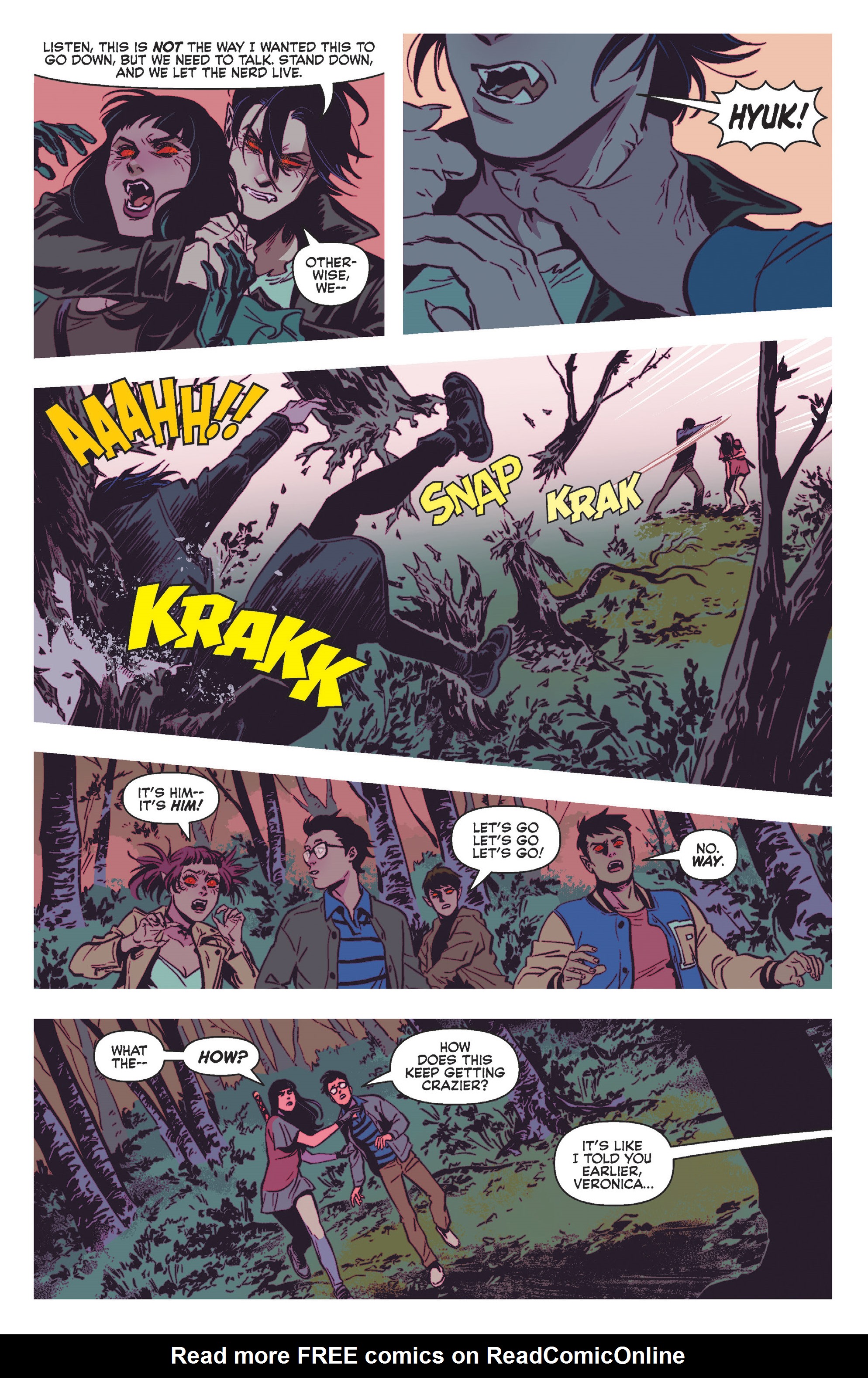 Read online Vampironica: New Blood comic -  Issue #1 - 21