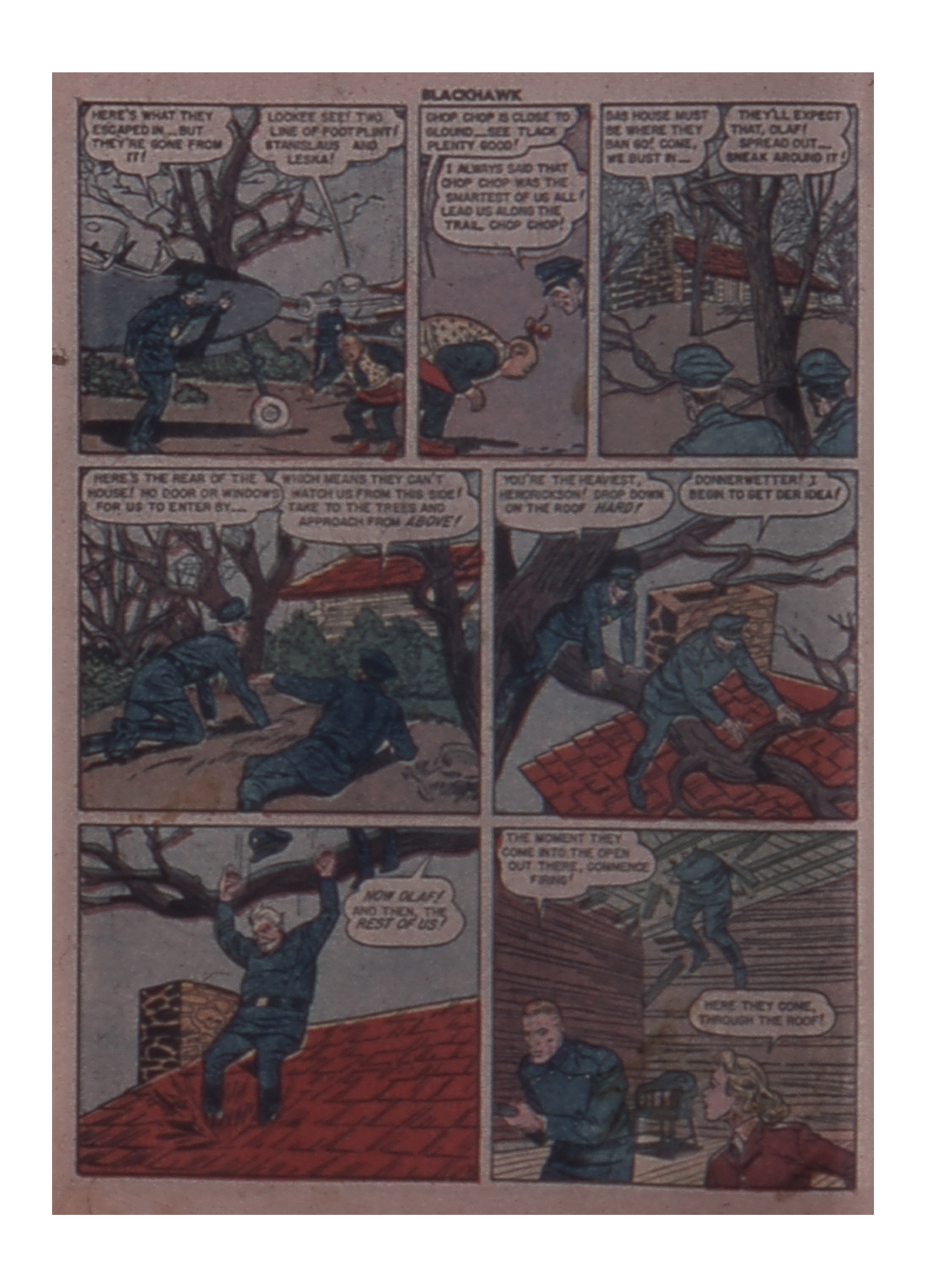 Read online Blackhawk (1957) comic -  Issue #31 - 10