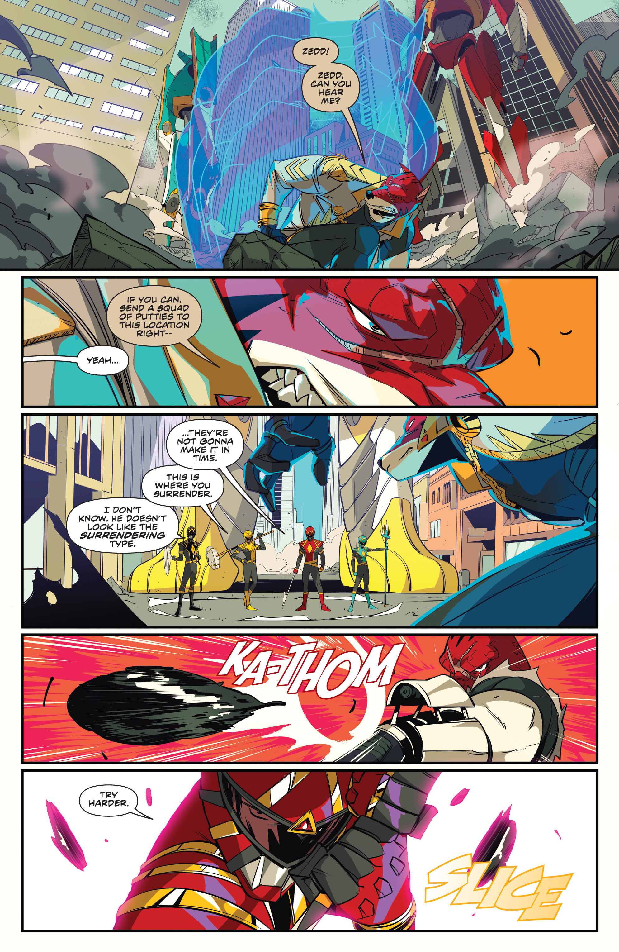 Read online Mighty Morphin Power Rangers comic -  Issue #44 - 7