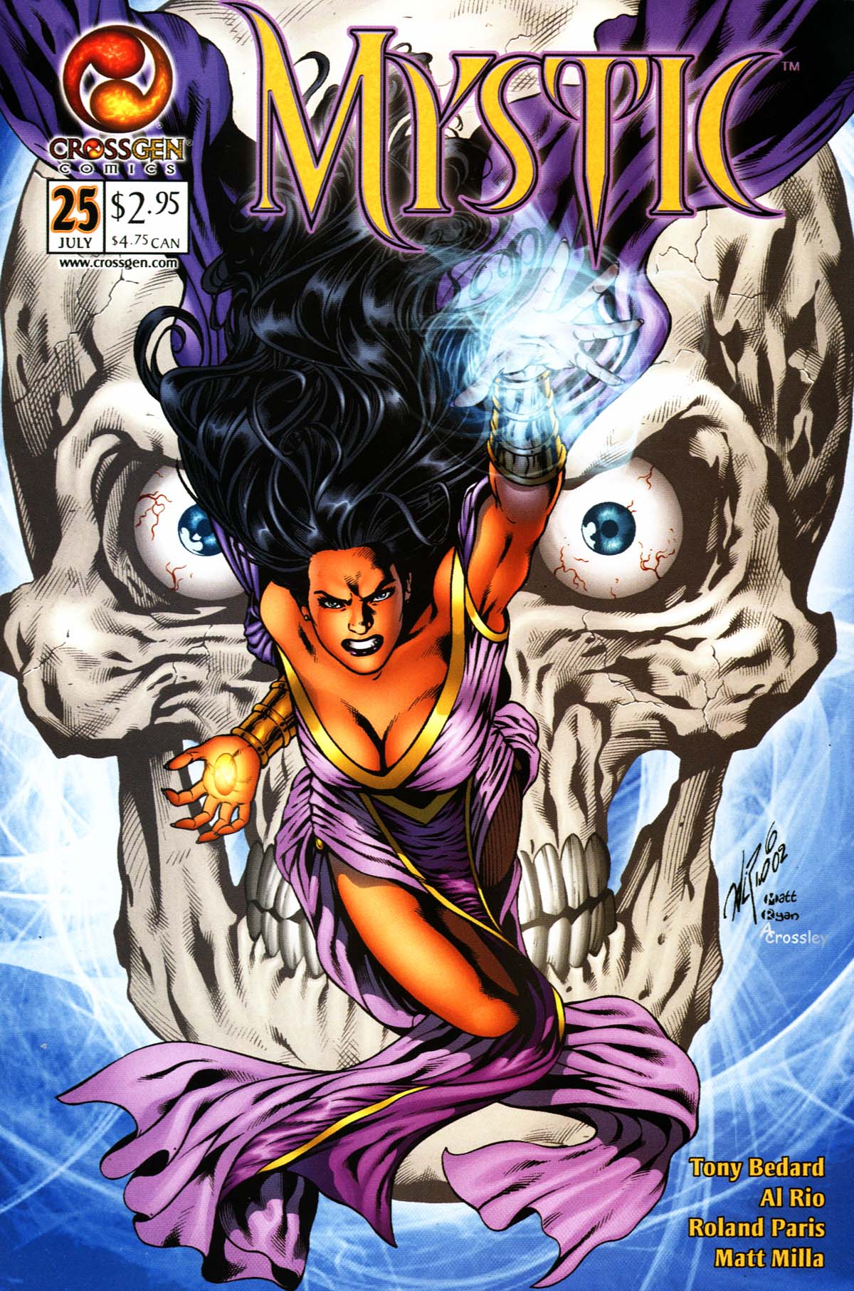 Read online Mystic comic -  Issue #25 - 1