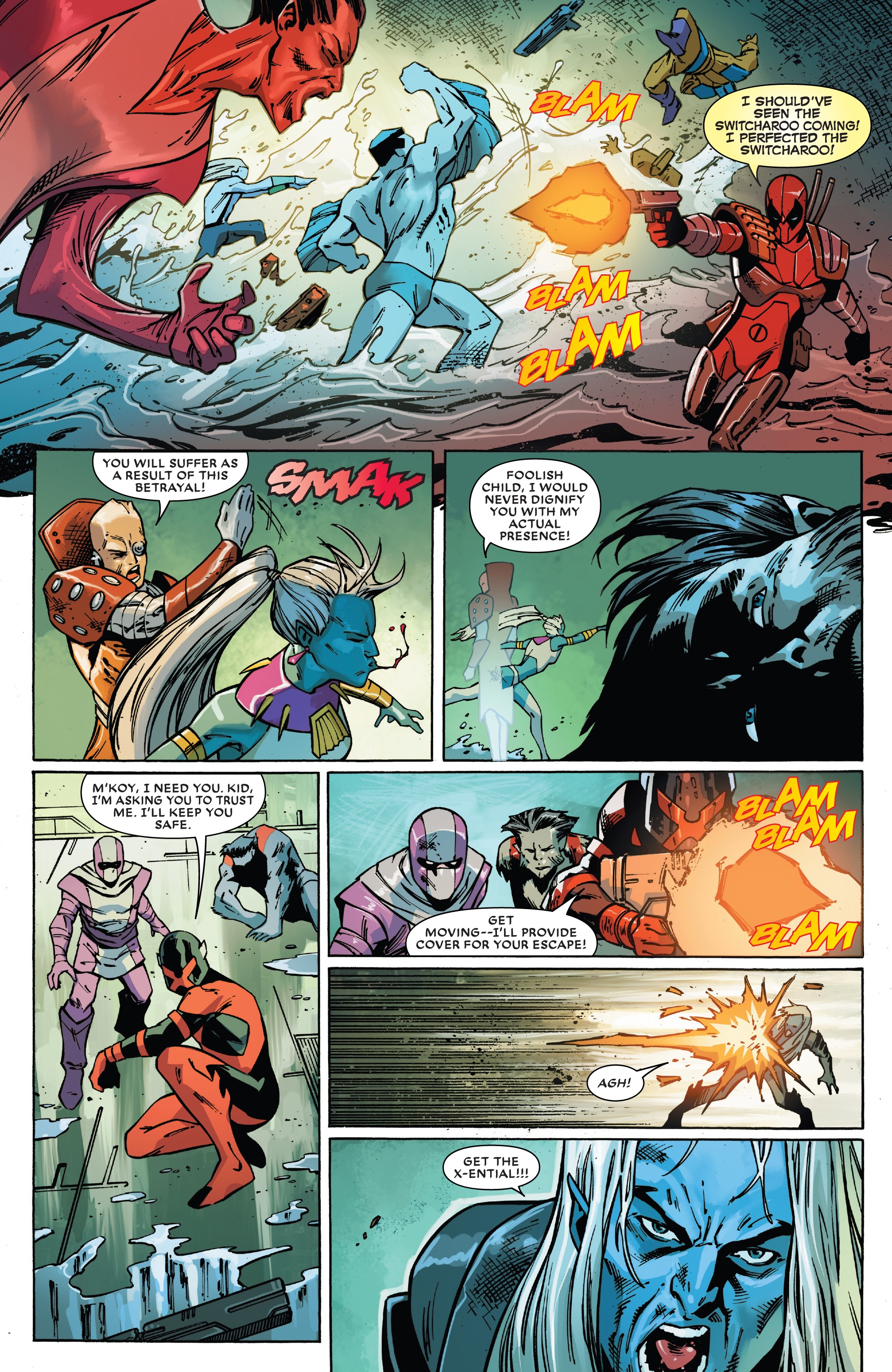 Read online Major X comic -  Issue #4 - 13