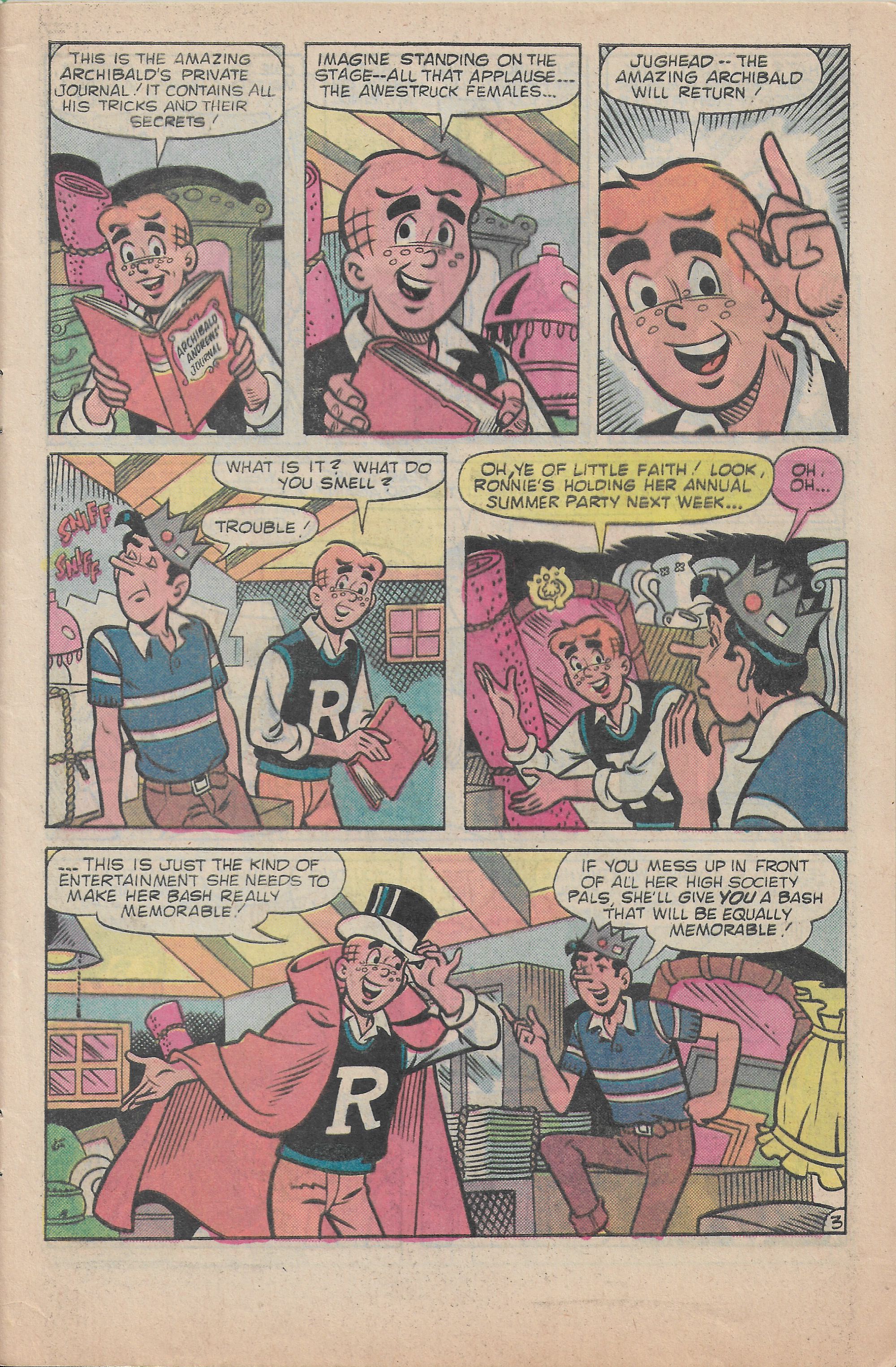 Read online Archie Giant Series Magazine comic -  Issue #554 - 5