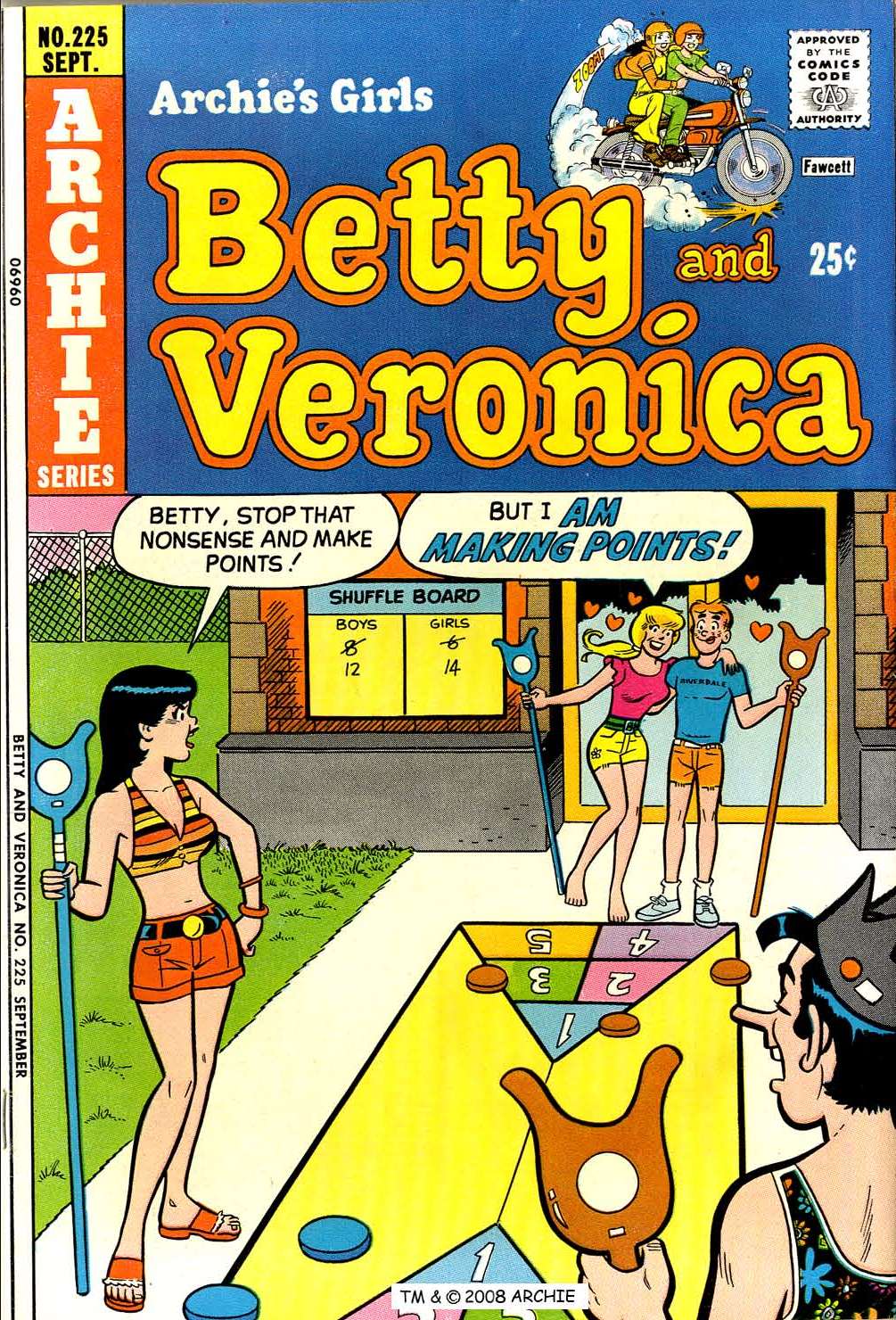 Read online Archie's Girls Betty and Veronica comic -  Issue #225 - 1