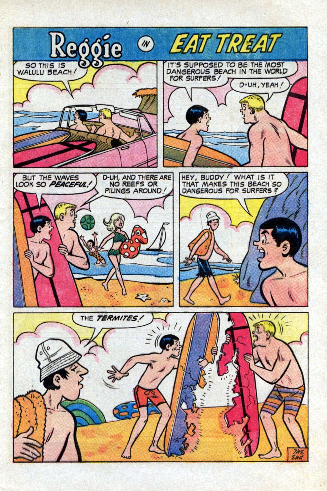Read online Reggie's Wise Guy Jokes comic -  Issue #2 - 30