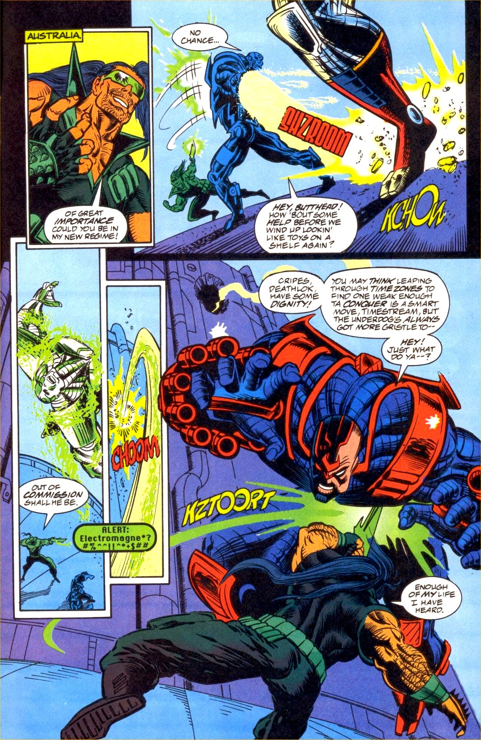Read online Deathlok (1991) comic -  Issue #28 - 11