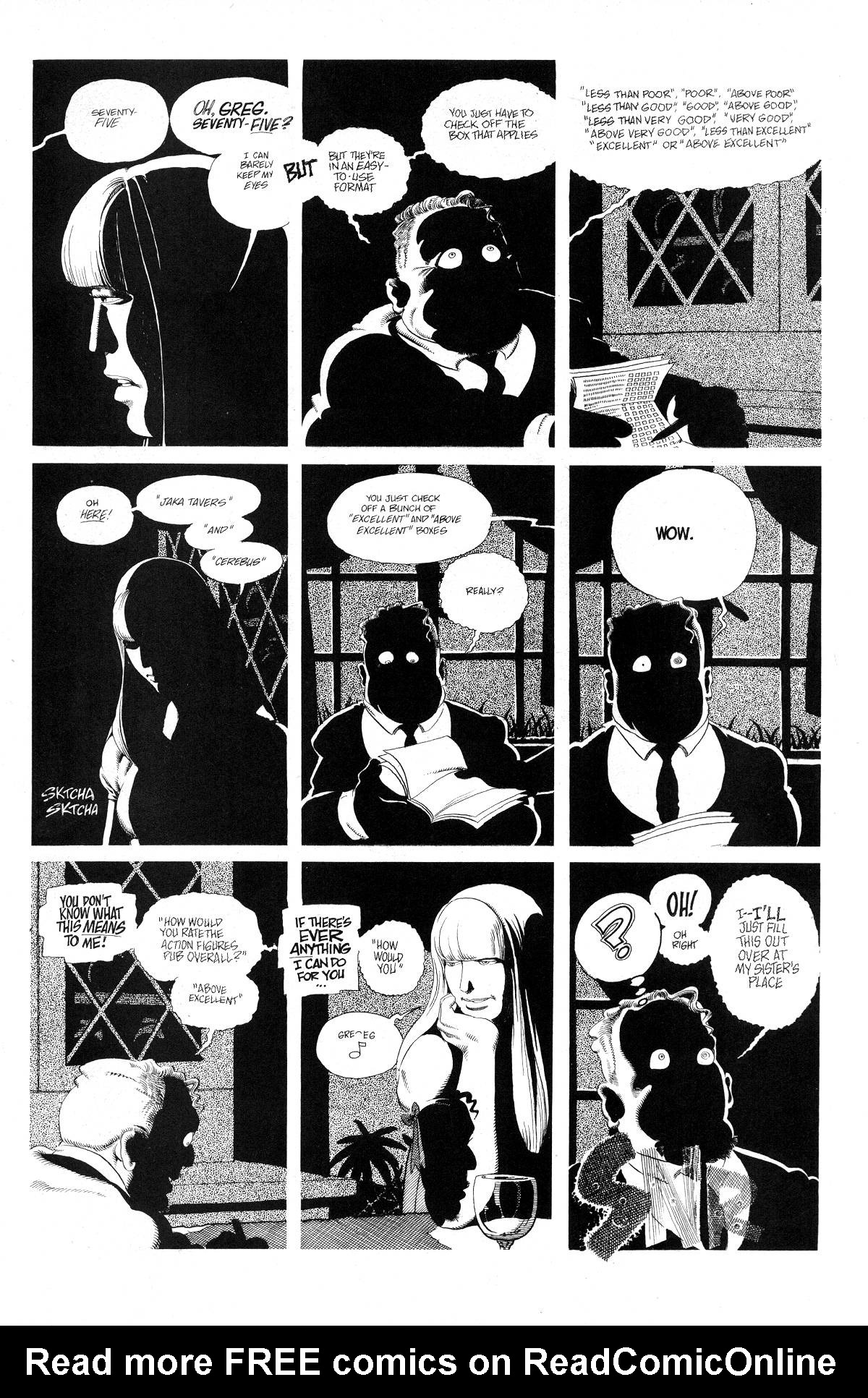 Read online Cerebus comic -  Issue #232 - 20