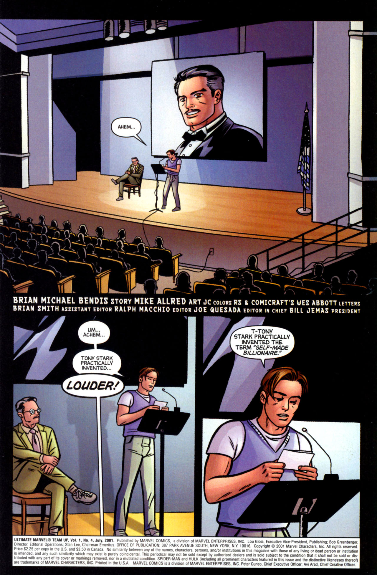 Read online Ultimate Marvel Team-Up comic -  Issue #4 - 3