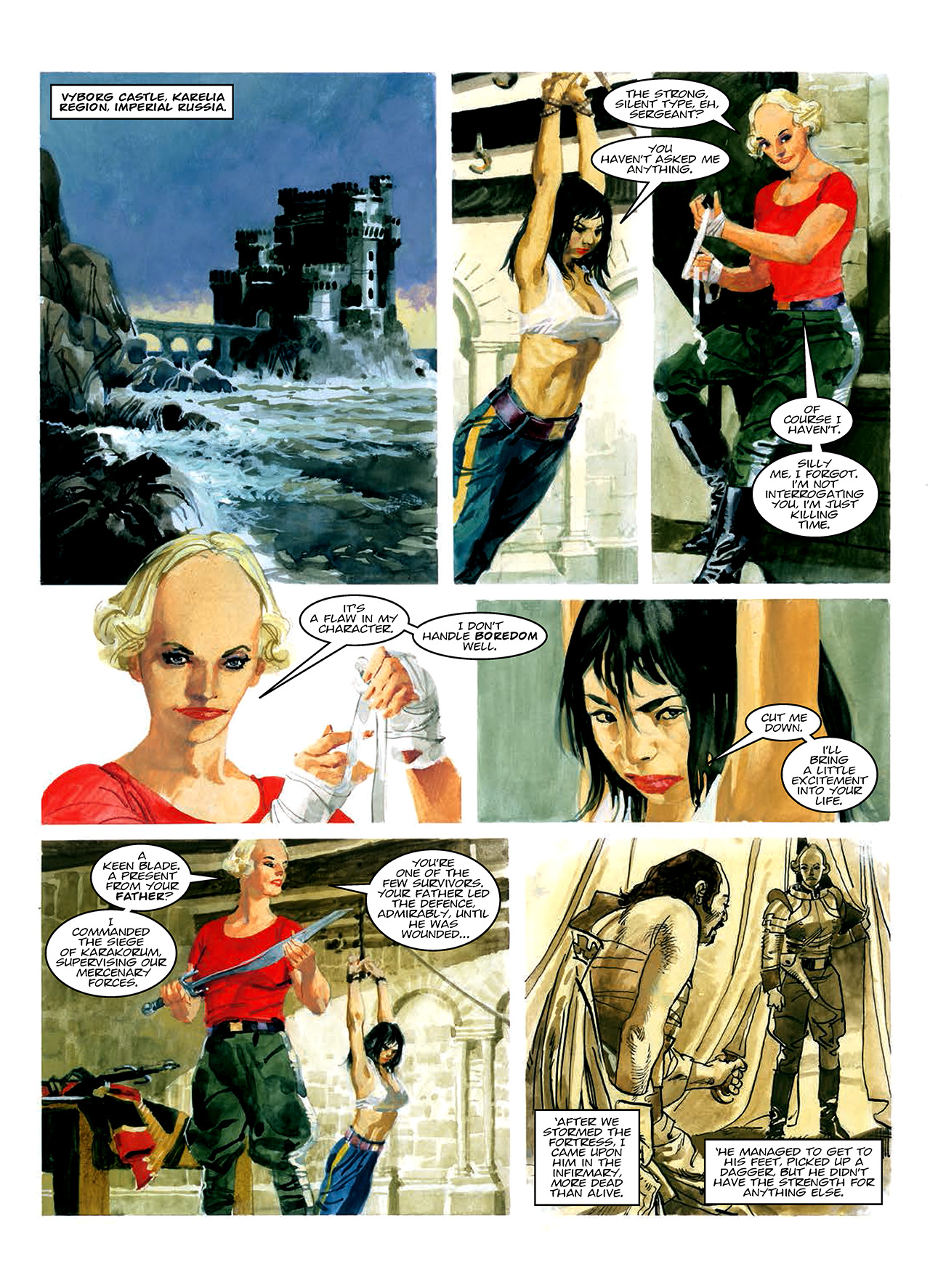 Read online Nikolai Dante comic -  Issue # TPB 10 - 50