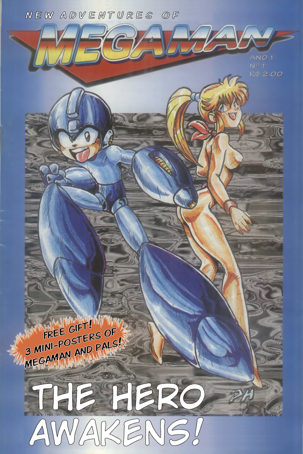 Novas Aventuras de Megaman Issue 1.