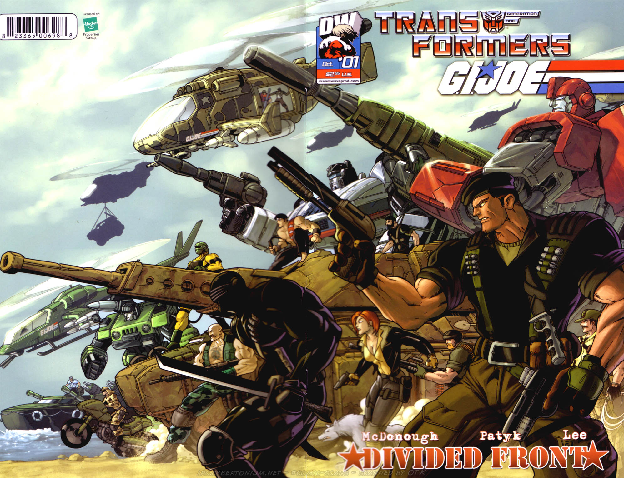 Read online Transformers/G.I. Joe: Divided Front comic -  Issue # Full - 4