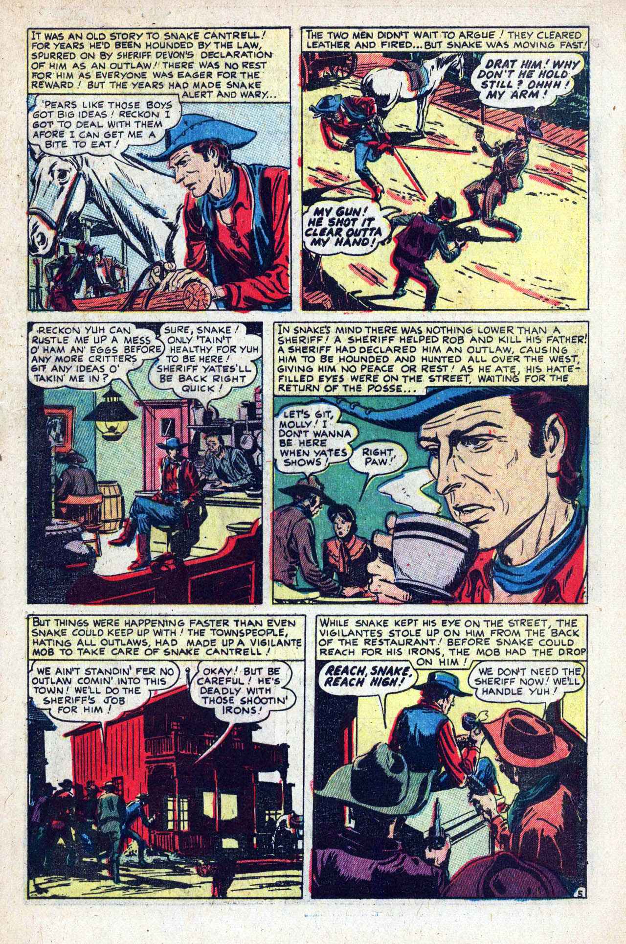 Read online Western Outlaws and Sheriffs comic -  Issue #68 - 7