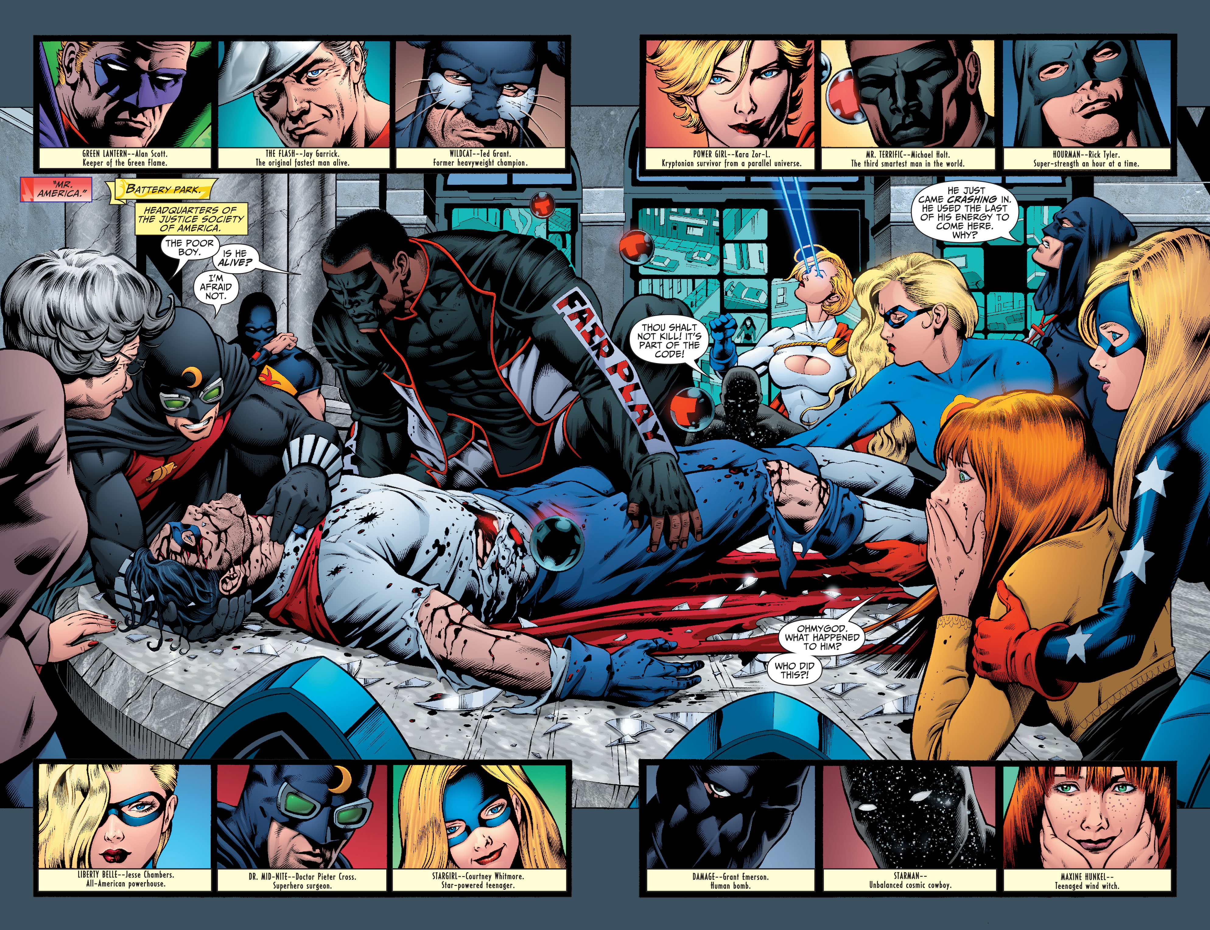 Read online Justice Society of America (2007) comic -  Issue #2 - 6