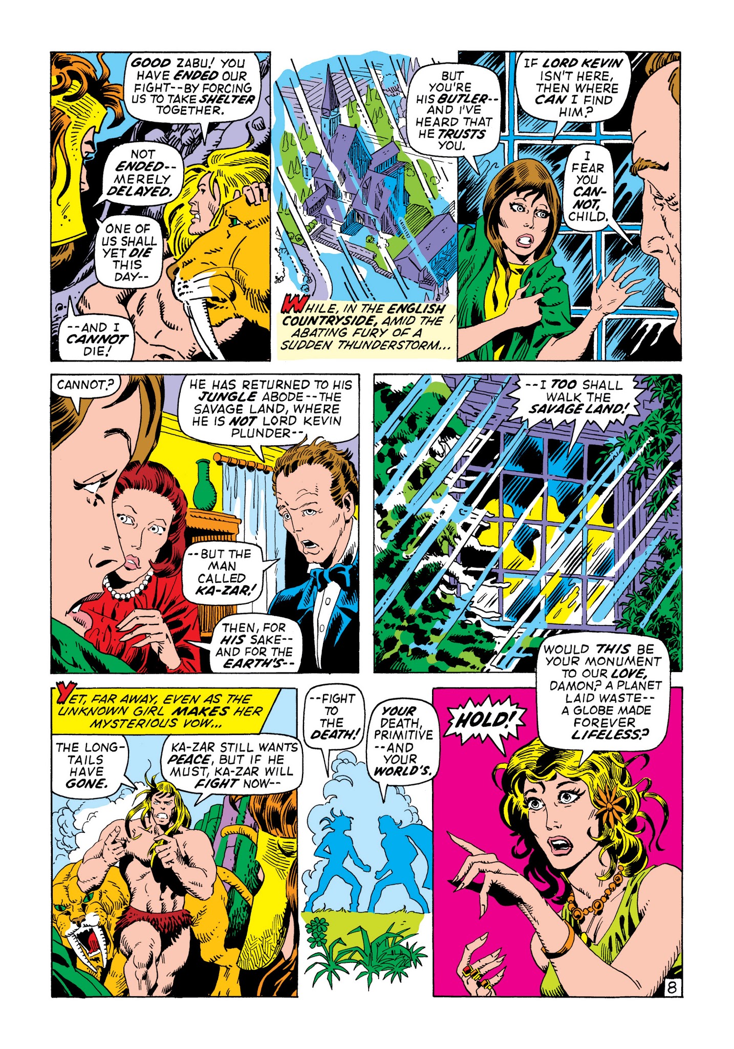 Read online Marvel Masterworks: Ka-Zar comic -  Issue # TPB 1 (Part 2) - 5