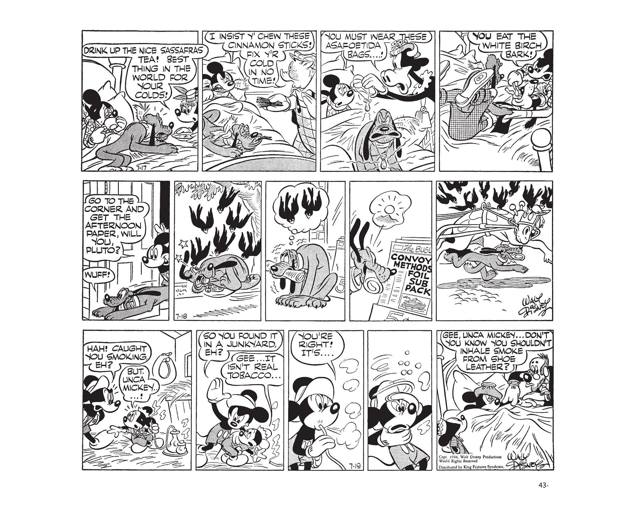 Read online Walt Disney's Mickey Mouse by Floyd Gottfredson comic -  Issue # TPB 8 (Part 1) - 43