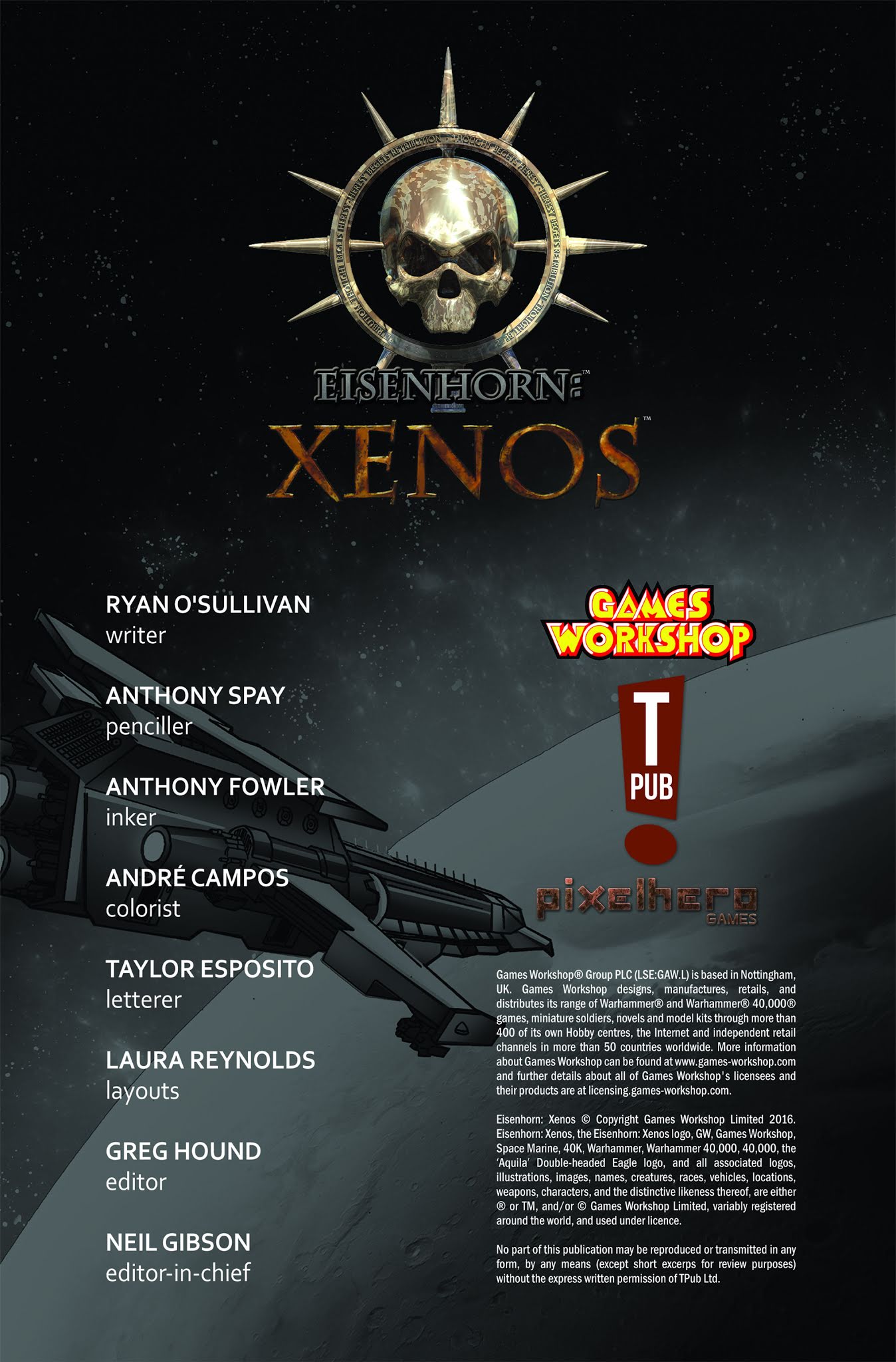 Read online Eisenhorn: Xenos comic -  Issue # Full - 2