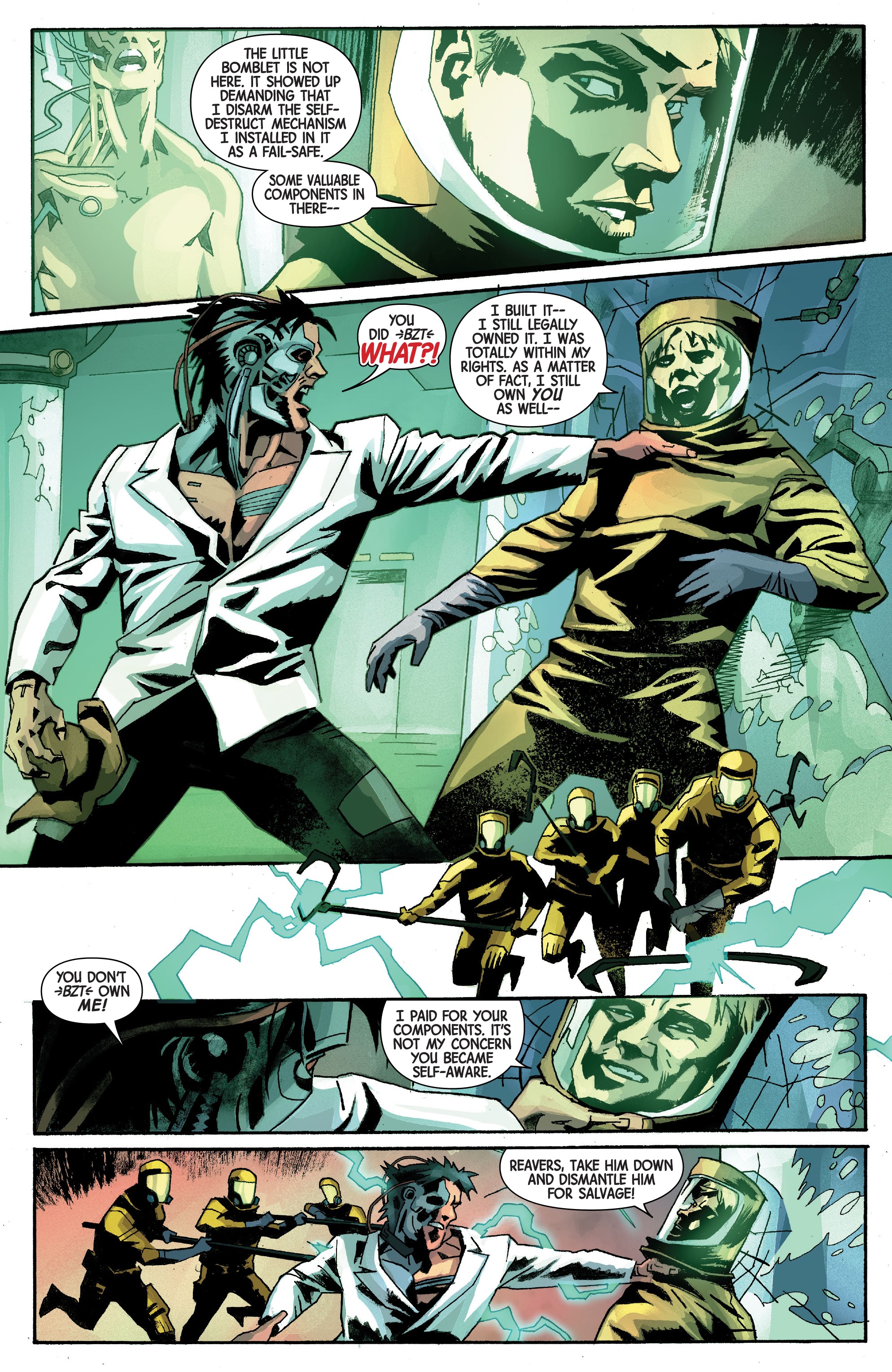Read online Iron Man 2020: Robot Revolution - iWolverine comic -  Issue # TPB - 15