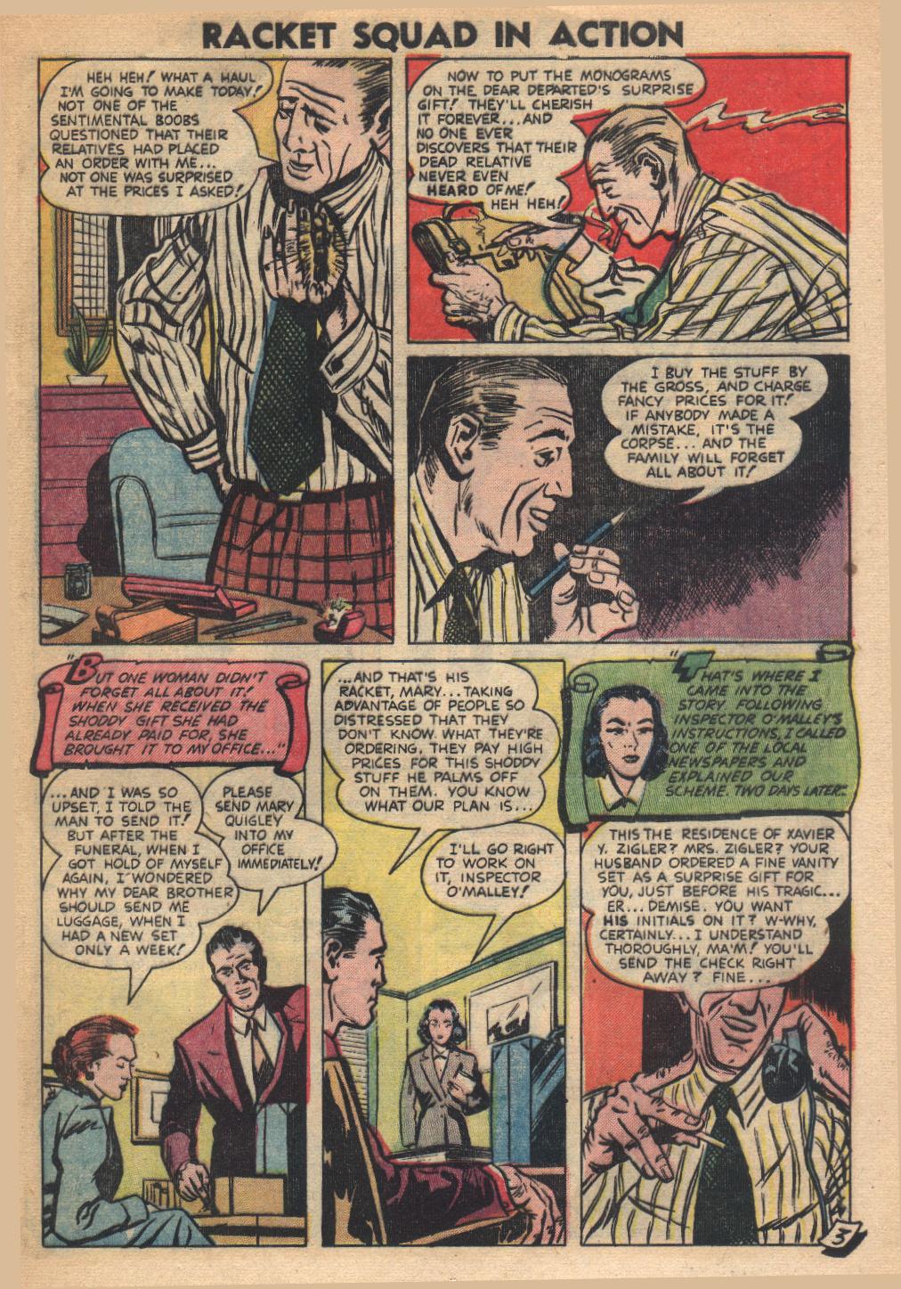 Read online Racket Squad in Action comic -  Issue #8 - 13