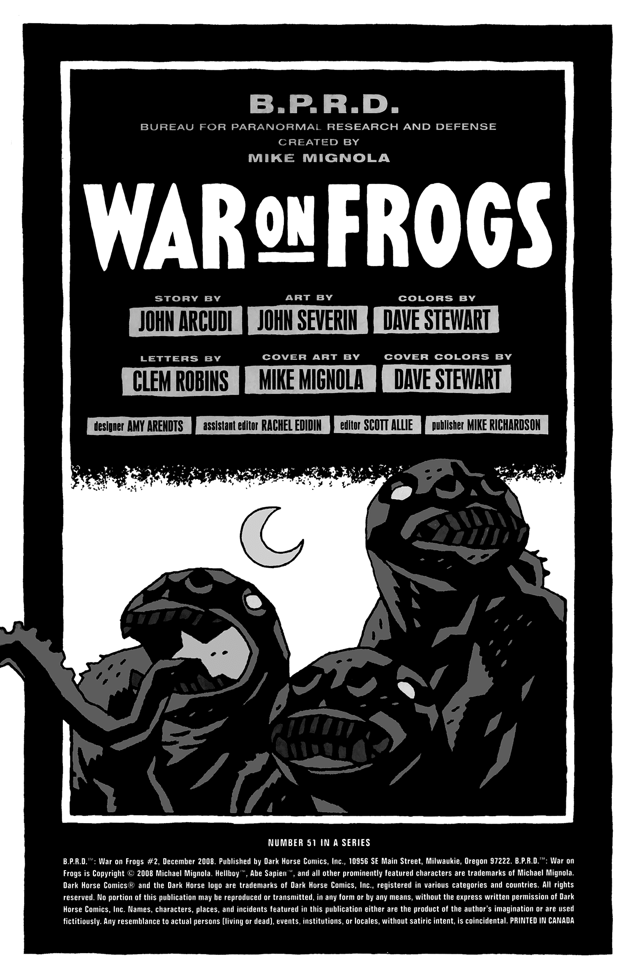 Read online B.P.R.D.: War on Frogs comic -  Issue #2 - 2
