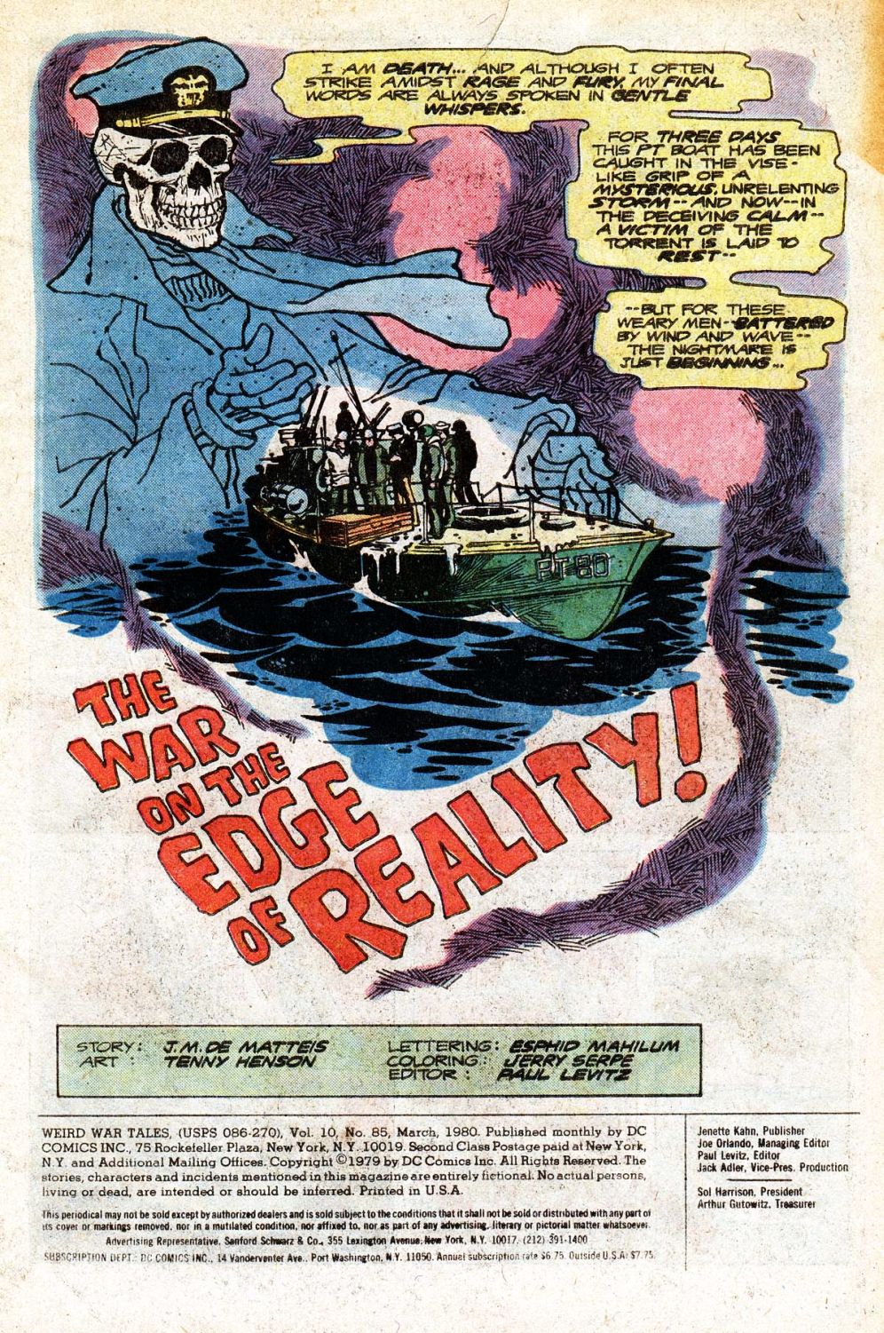 Read online Weird War Tales (1971) comic -  Issue #85 - 3