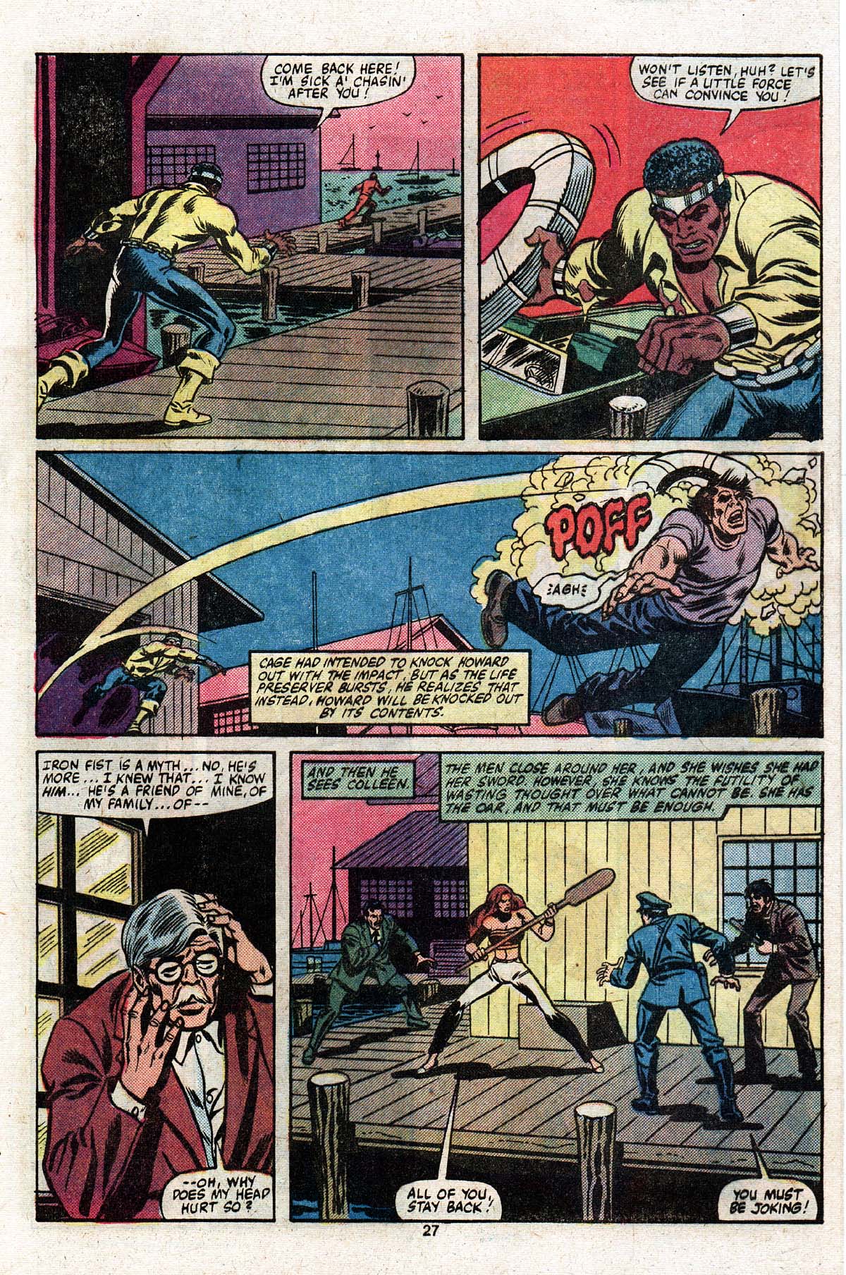 Read online Power Man and Iron Fist (1978) comic -  Issue #70 - 24