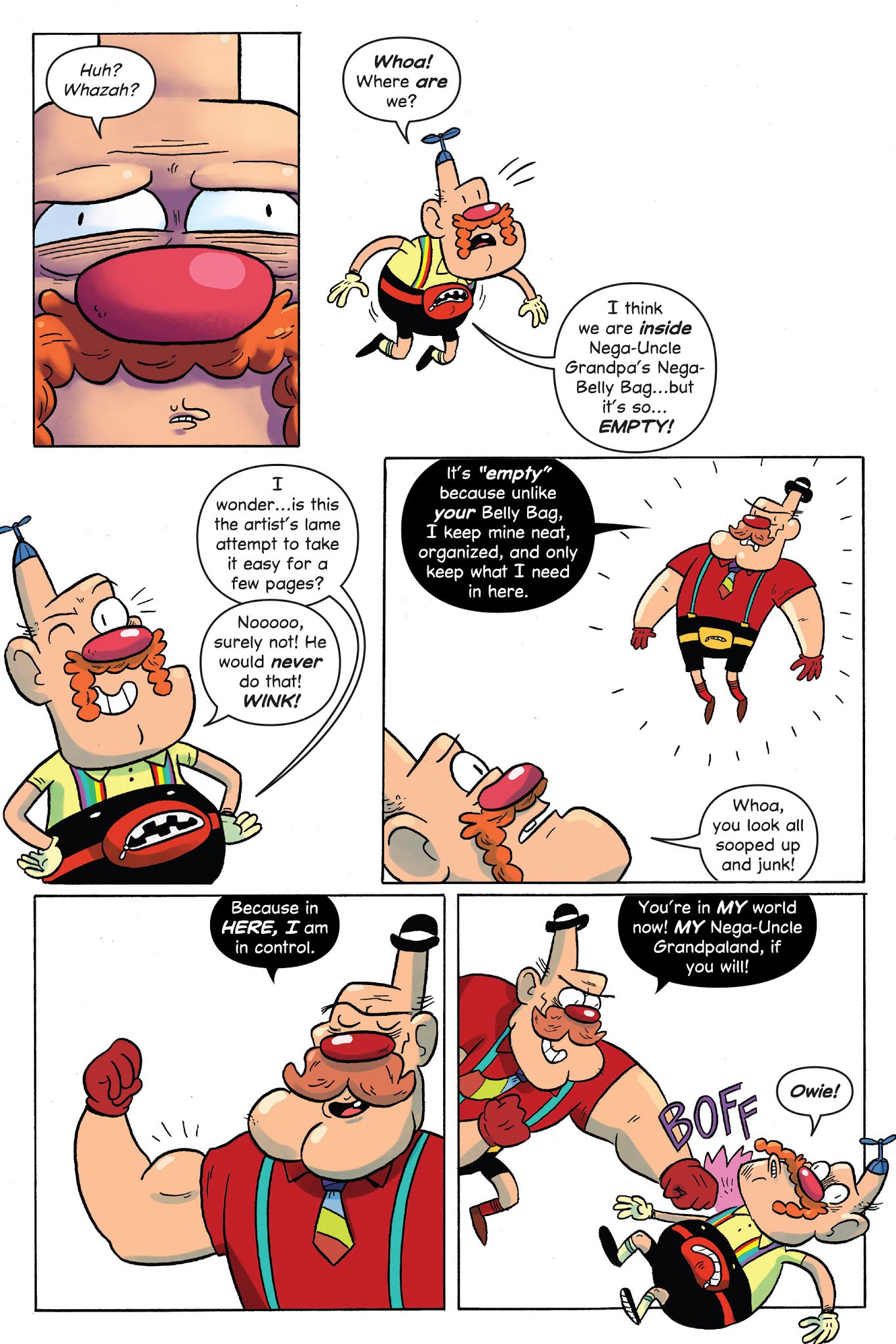 Read online Uncle Grandpa in Uncle Grandpaland comic -  Issue # TPB - 120