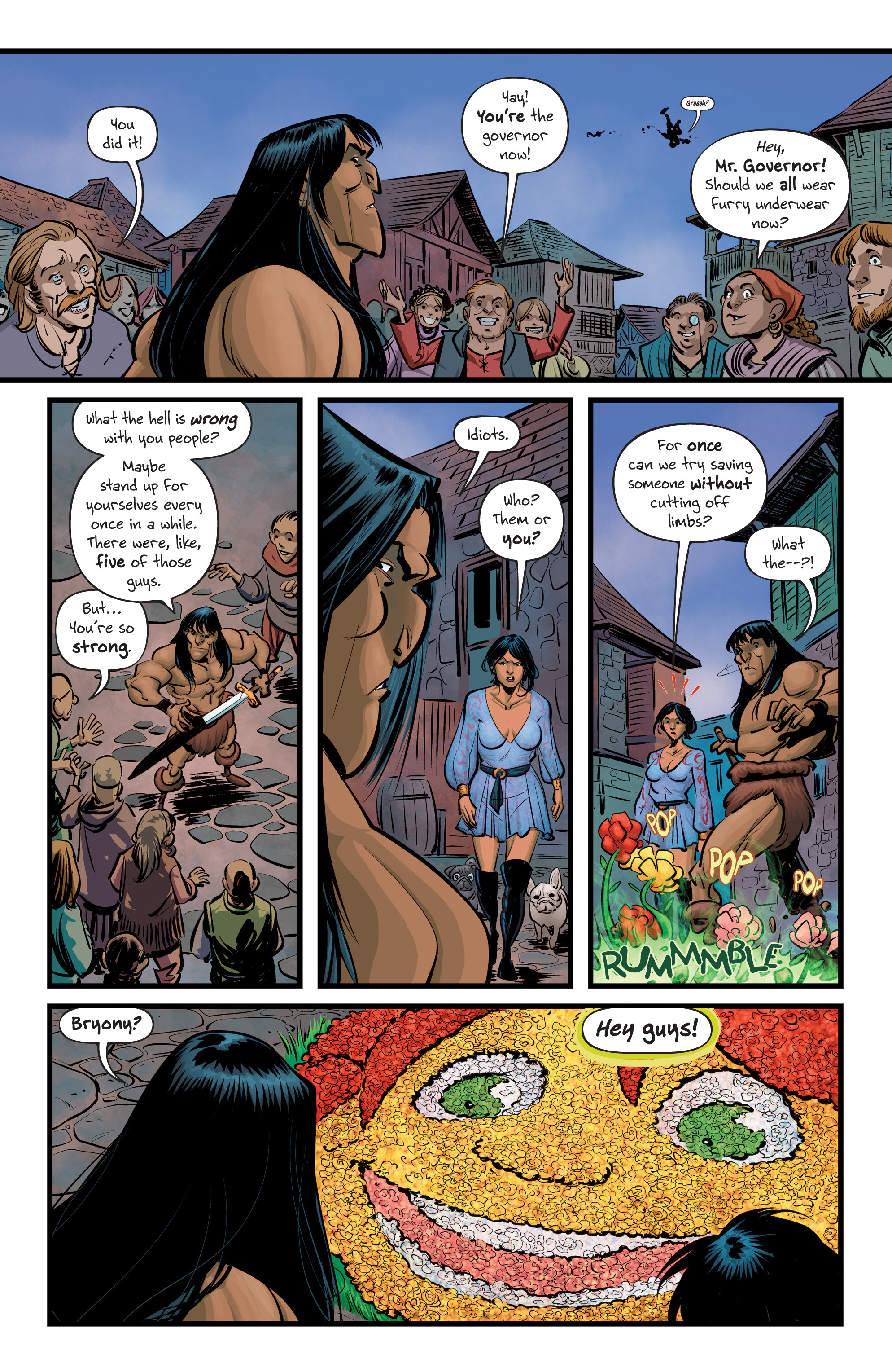 Read online Battlepug (2019) comic -  Issue #1 - 11