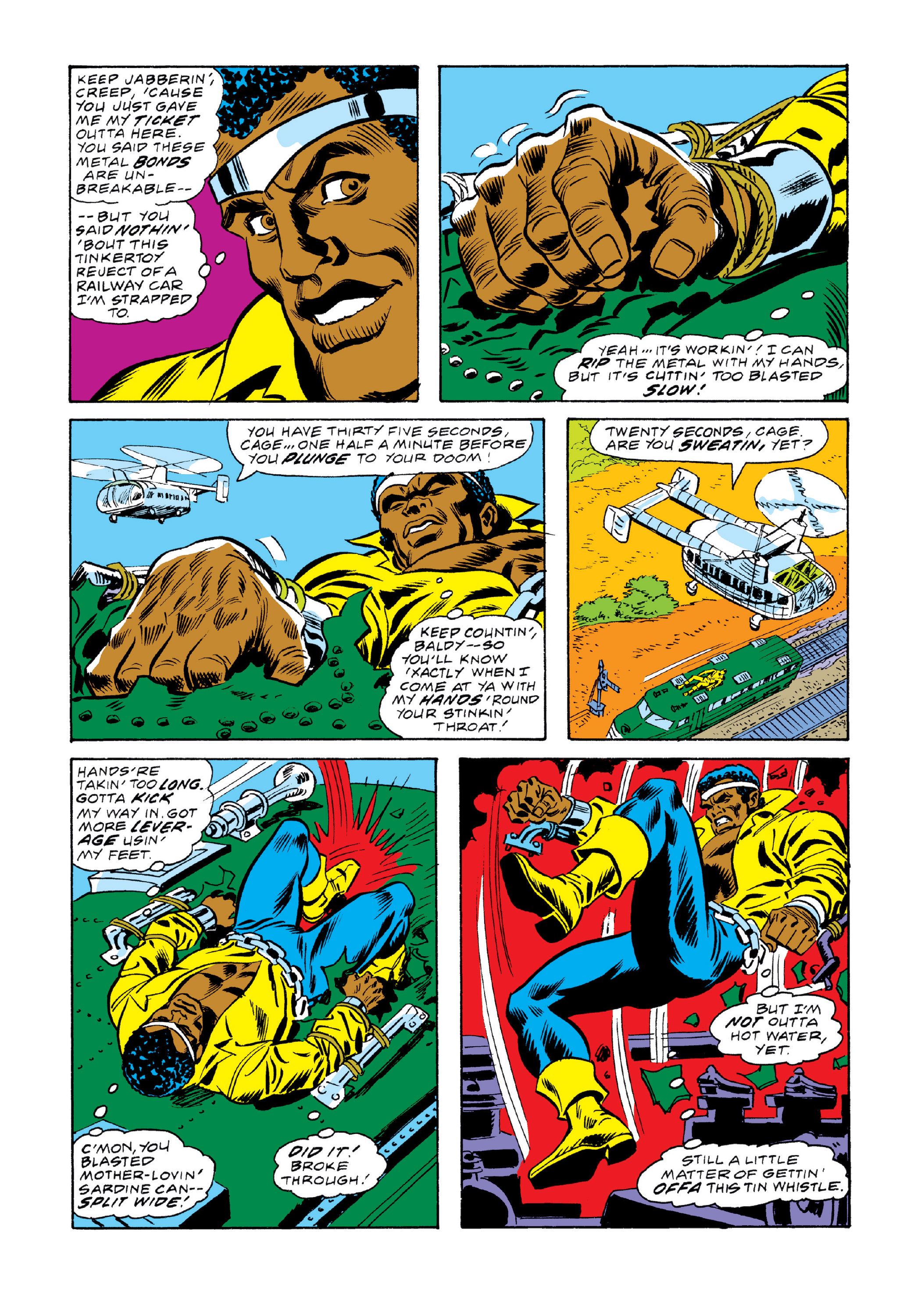 Read online Marvel Masterworks: Luke Cage, Power Man comic -  Issue # TPB 3 (Part 2) - 85