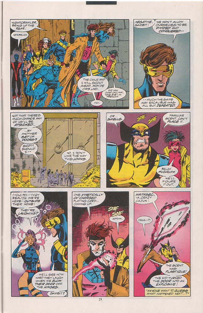 Read online Excalibur (1988) comic -  Issue #57 - 22