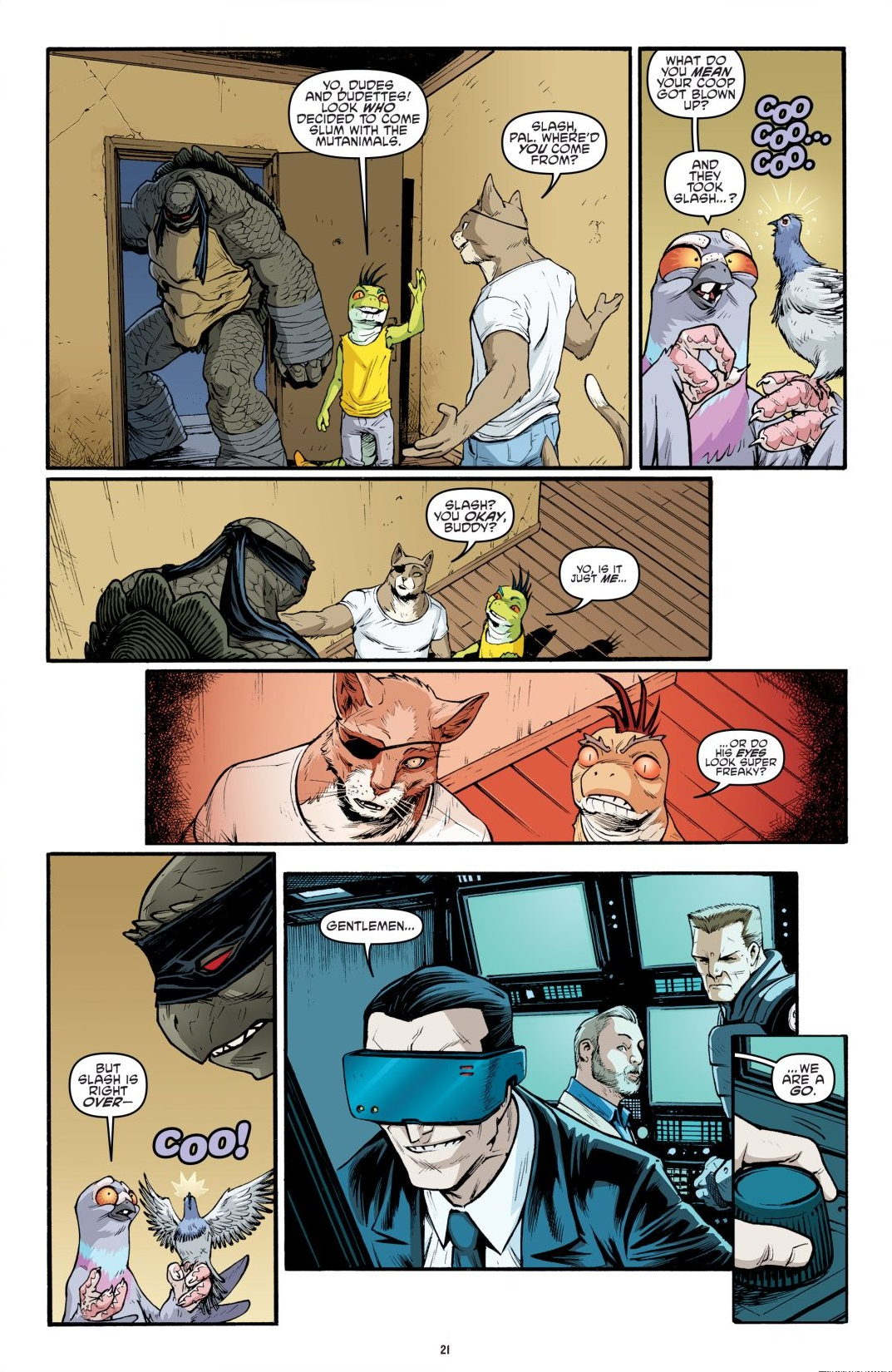Read online Teenage Mutant Ninja Turtles: The IDW Collection comic -  Issue # TPB 9 (Part 1) - 22