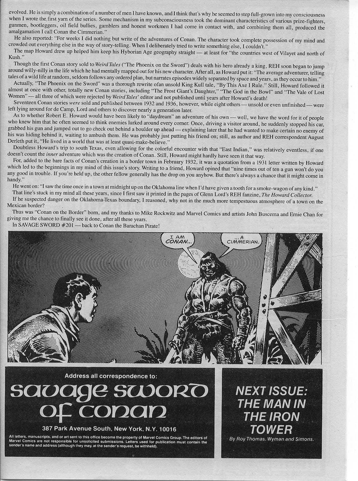 Read online The Savage Sword Of Conan comic -  Issue #200 - 65