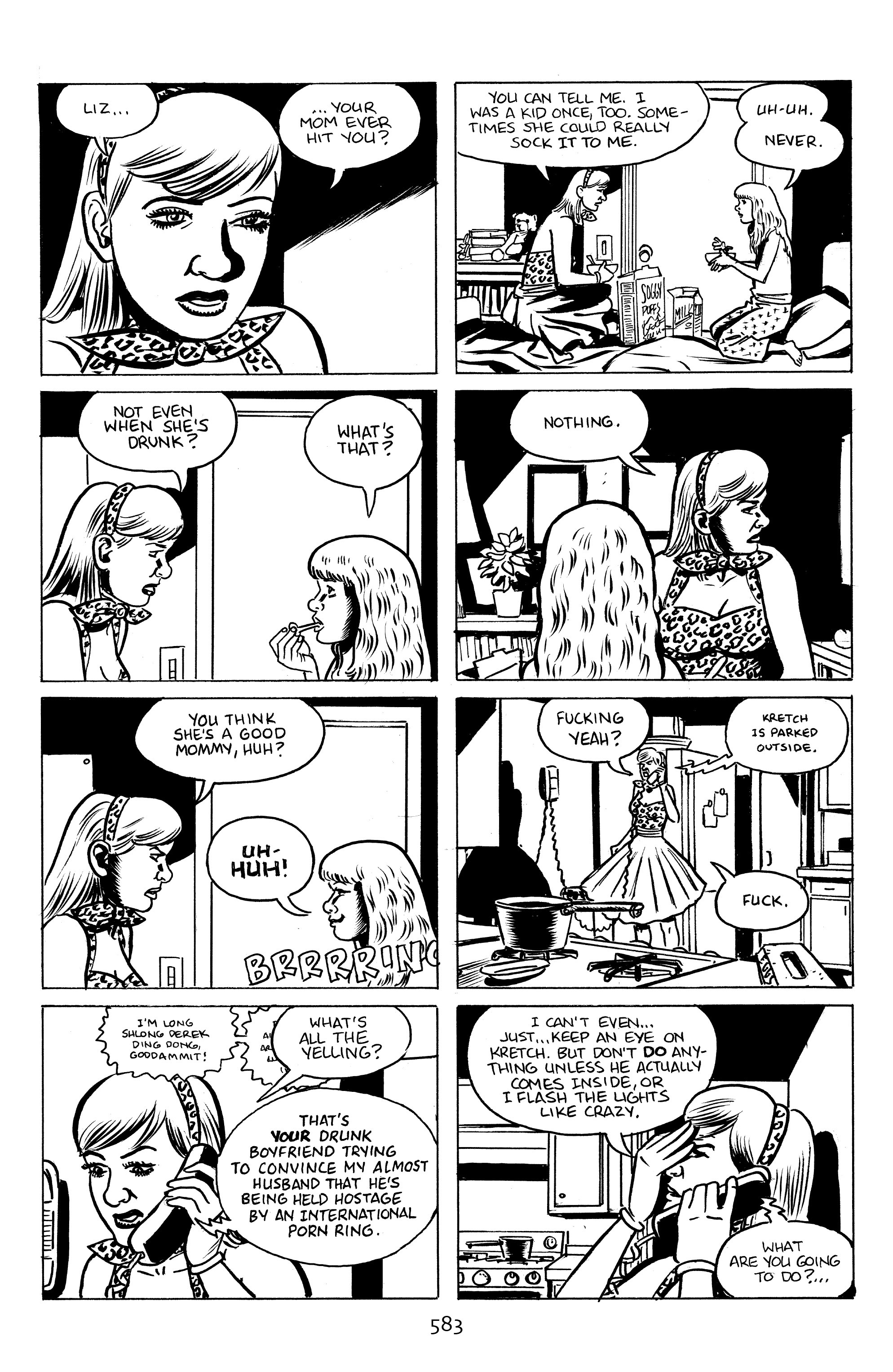 Read online Stray Bullets: Sunshine & Roses comic -  Issue #21 - 23