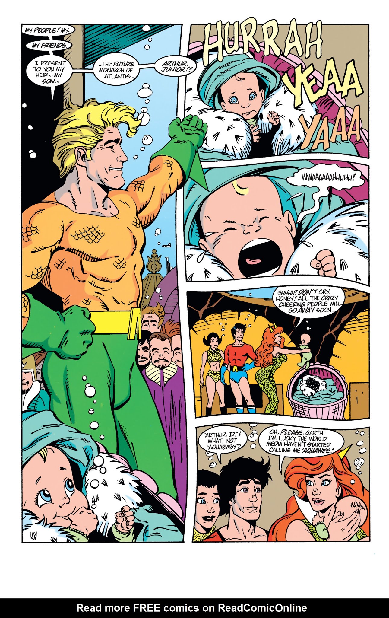 Read online Aquaman (1994) comic -  Issue # _TPB 1 (Part 1) - 84