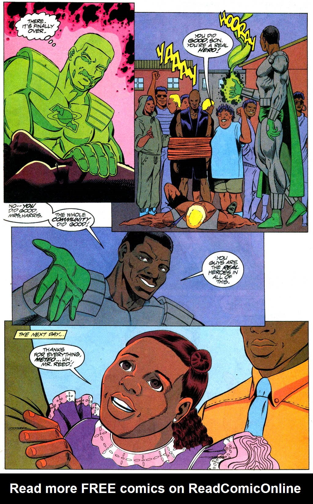 Read online Meteor Man The Movie comic -  Issue # Full - 63