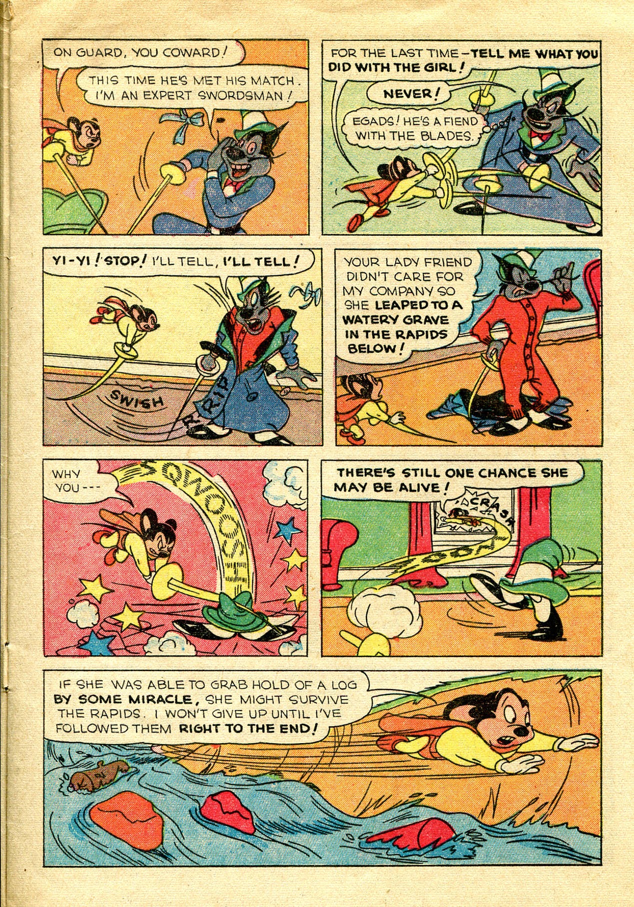 Read online Paul Terry's Mighty Mouse Comics comic -  Issue #10 - 9