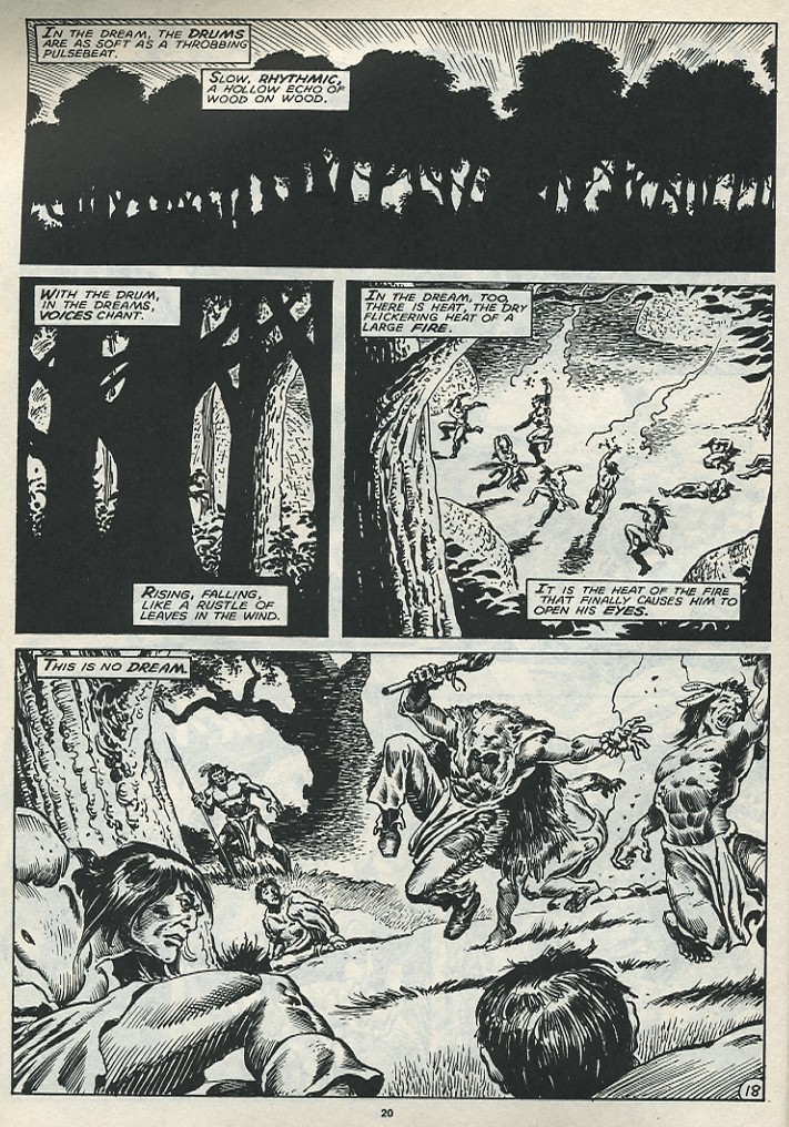 Read online The Savage Sword Of Conan comic -  Issue #167 - 22