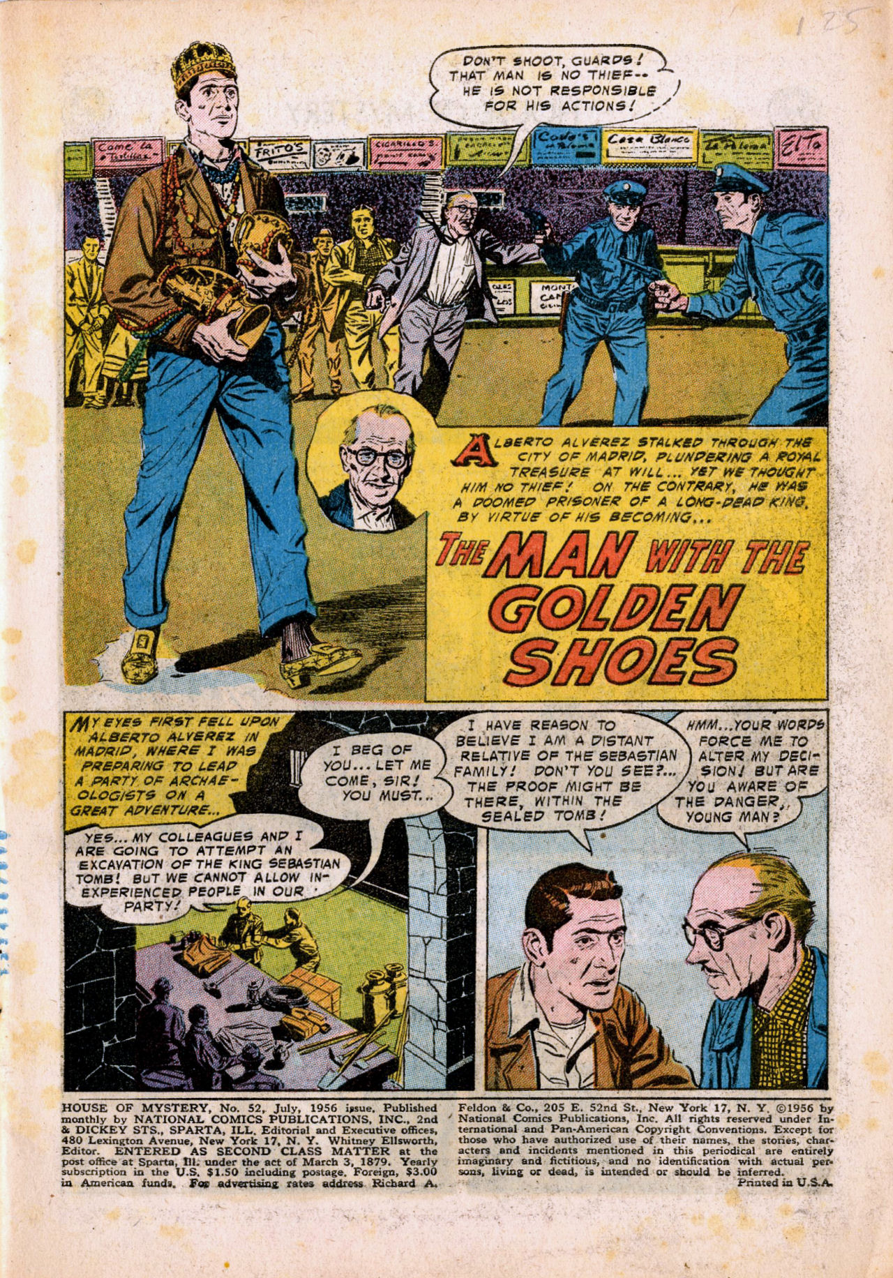 Read online House of Mystery (1951) comic -  Issue #52 - 3