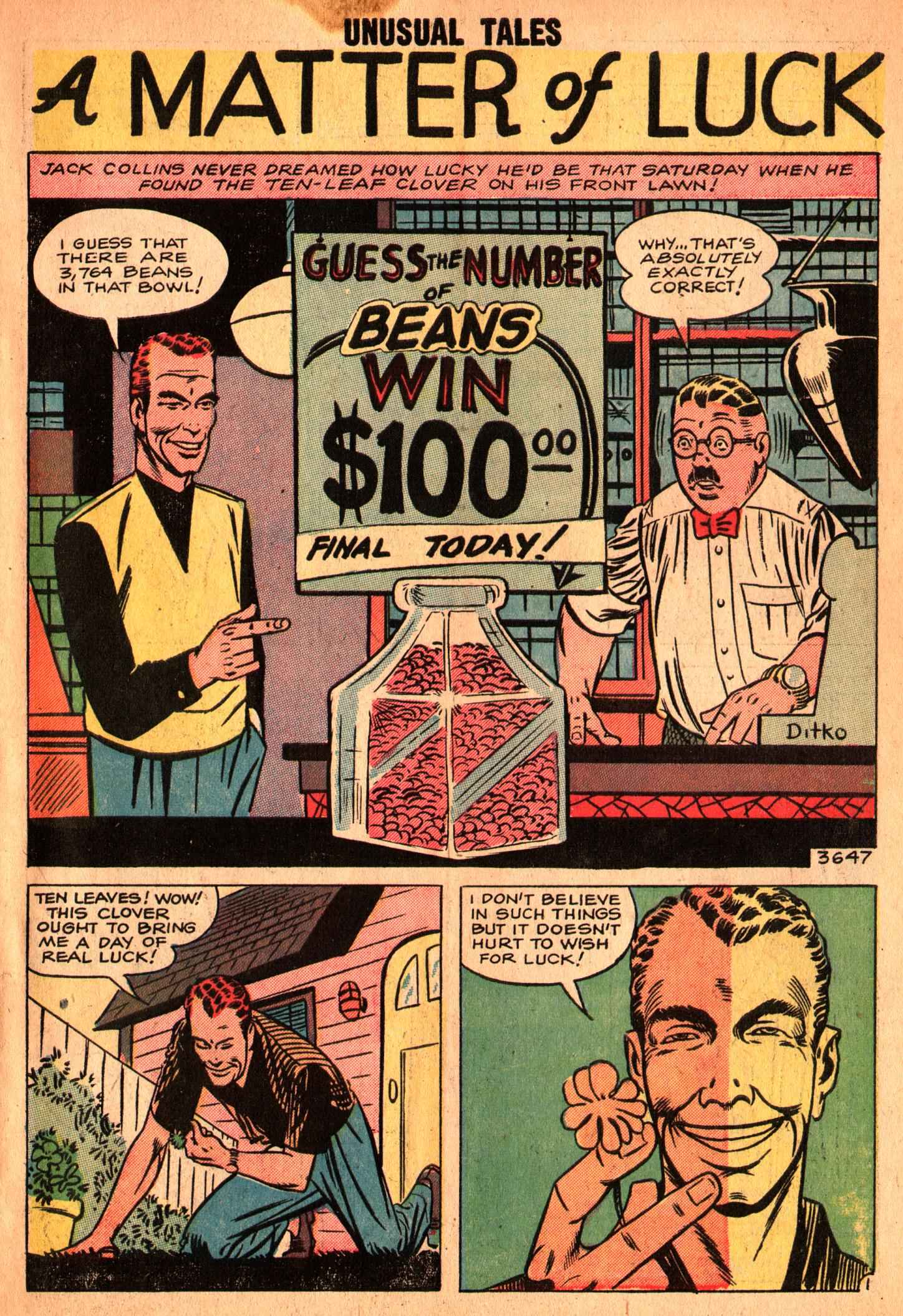 Read online Unusual Tales comic -  Issue #12 - 3